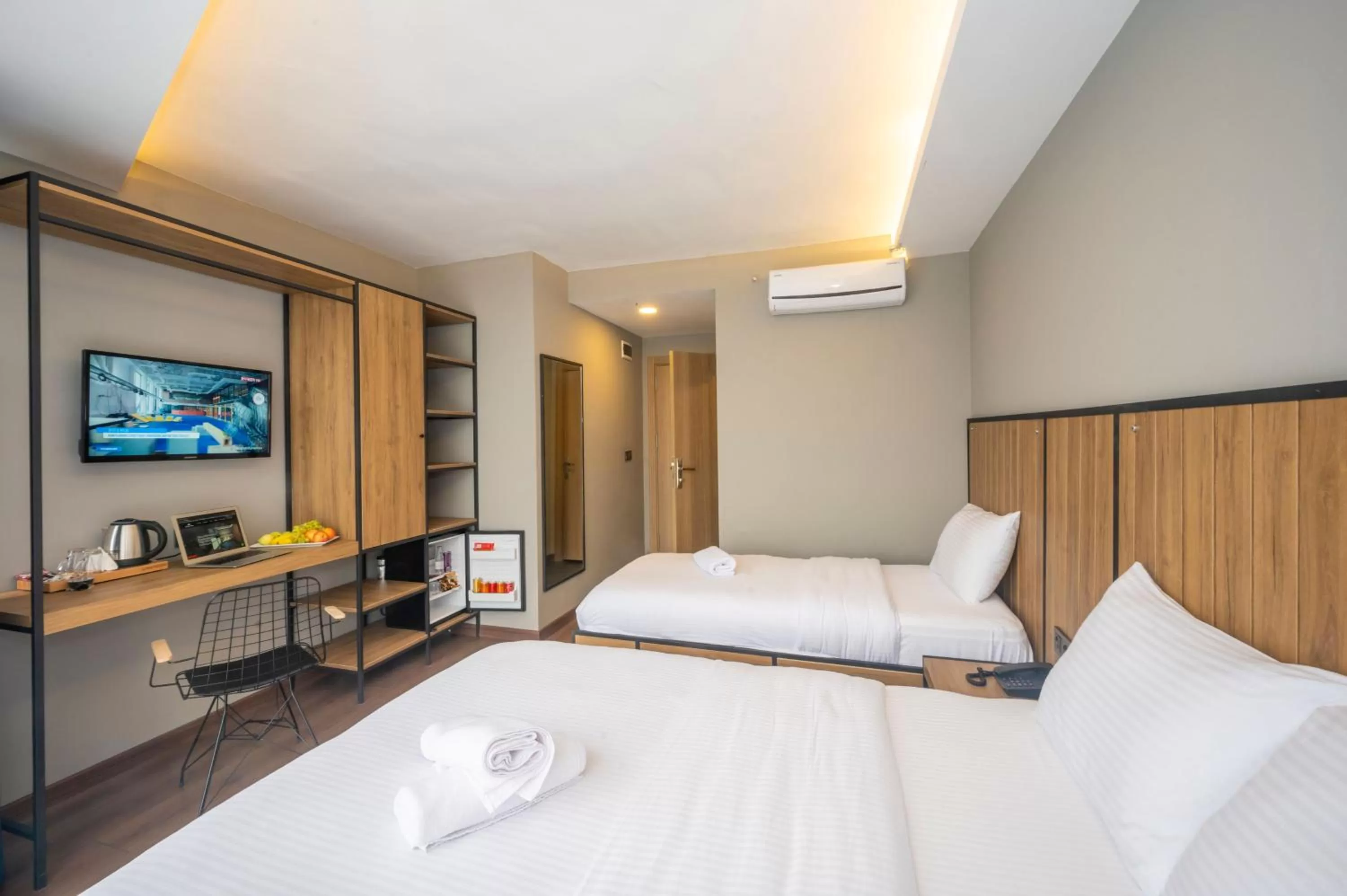 Bed in Çorlu Dem Hotel