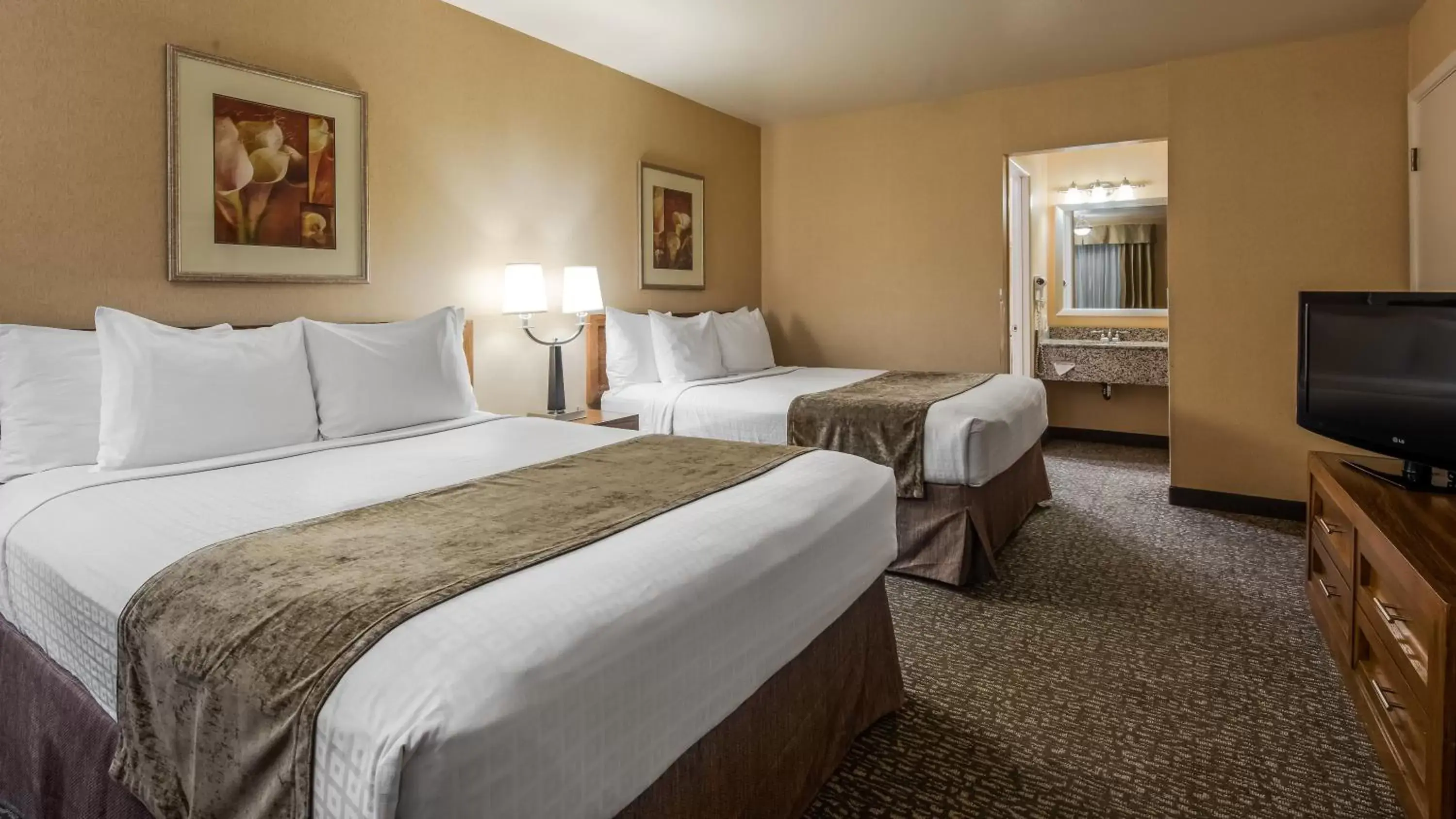 Bedroom, Bed in Best Western Grants Pass Inn