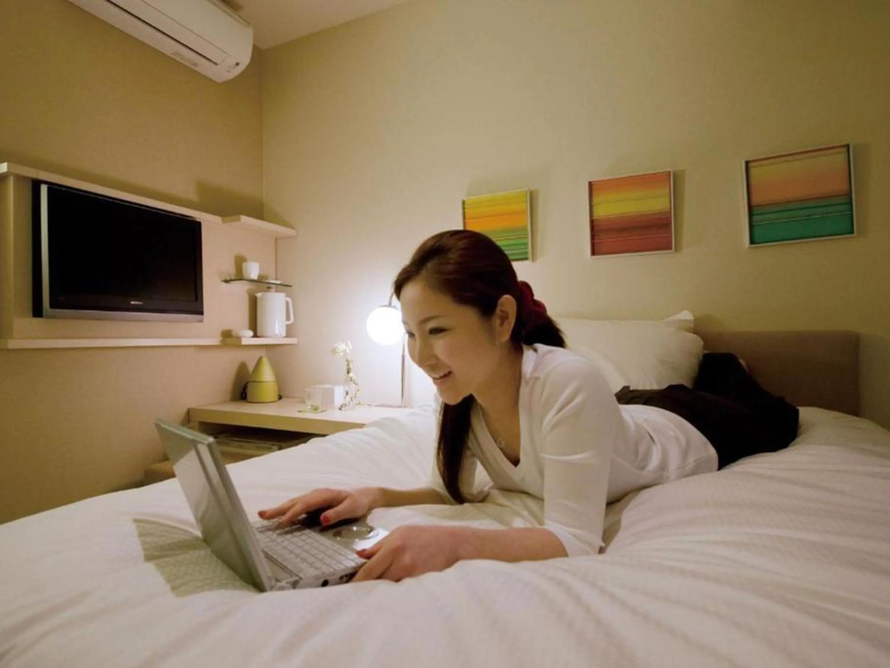 Photo of the whole room, Bed in Hotel Resol Ikebukuro