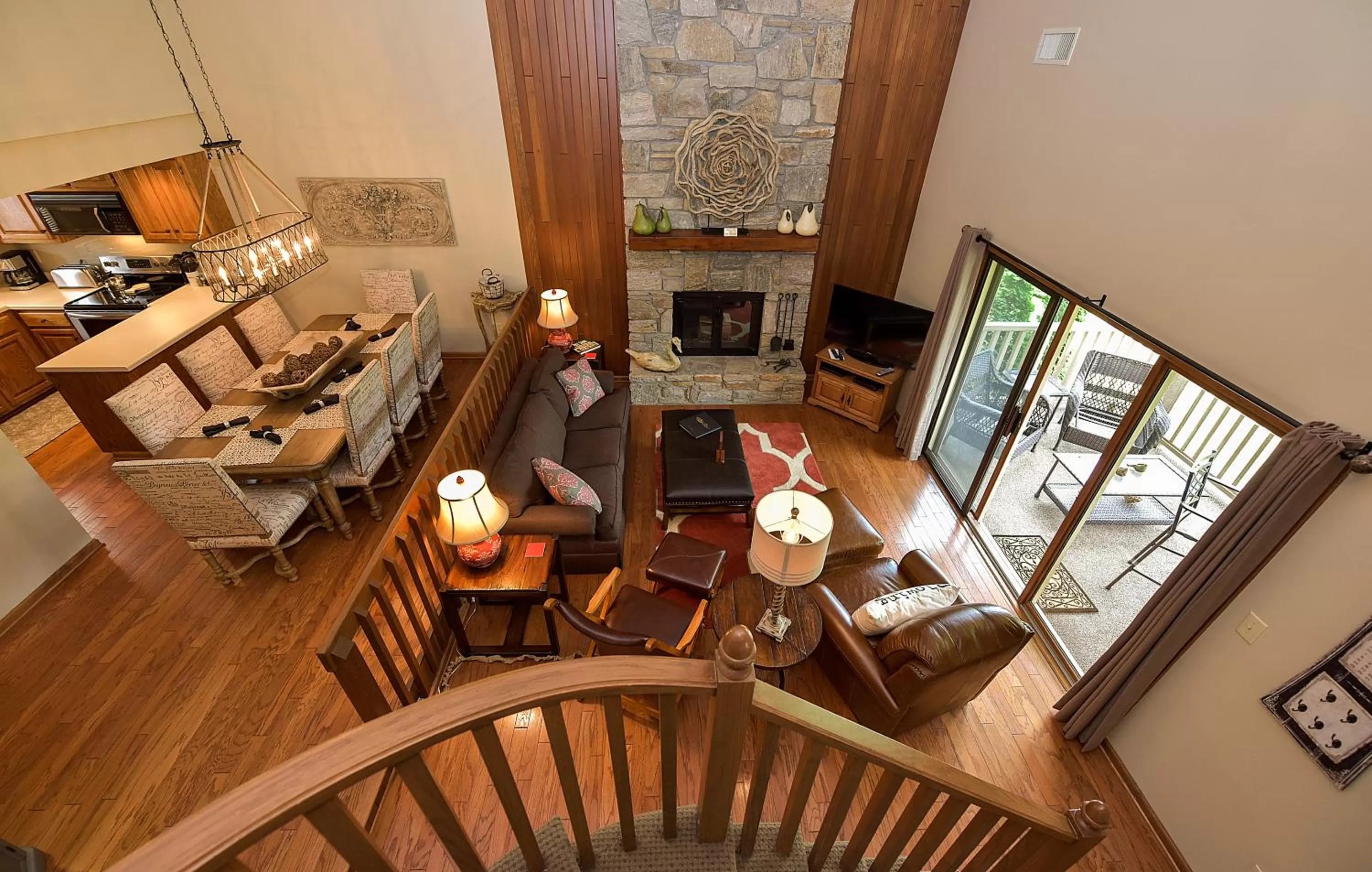 Kitchen or kitchenette, Restaurant/Places to Eat in Chetola Resort Condominiums