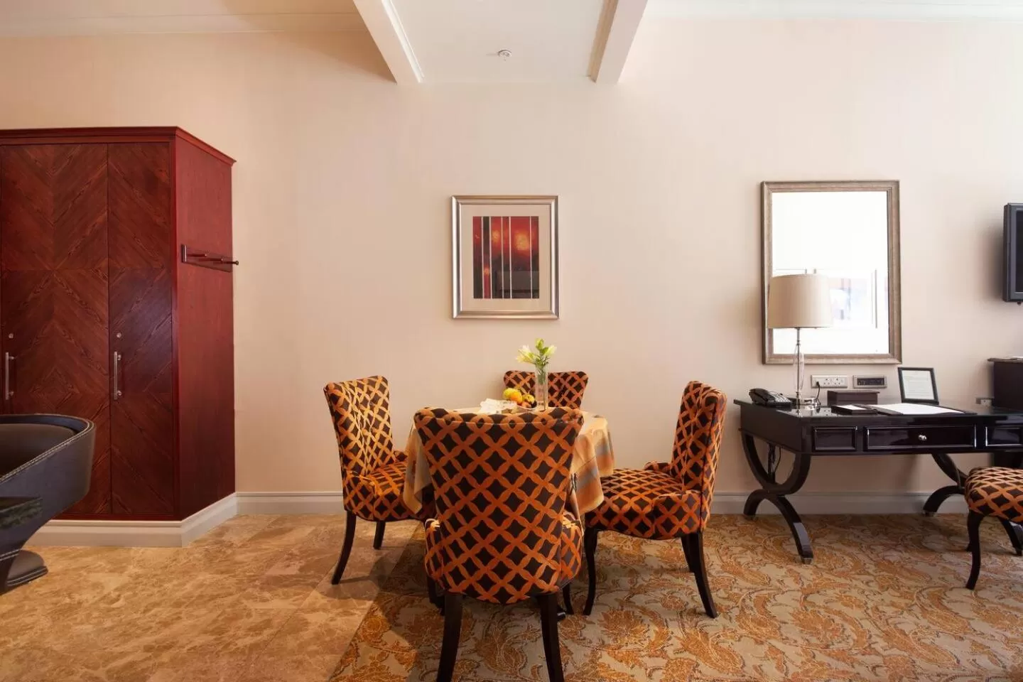 Seating area, Dining Area in Taj Executive Suites, Private Residence