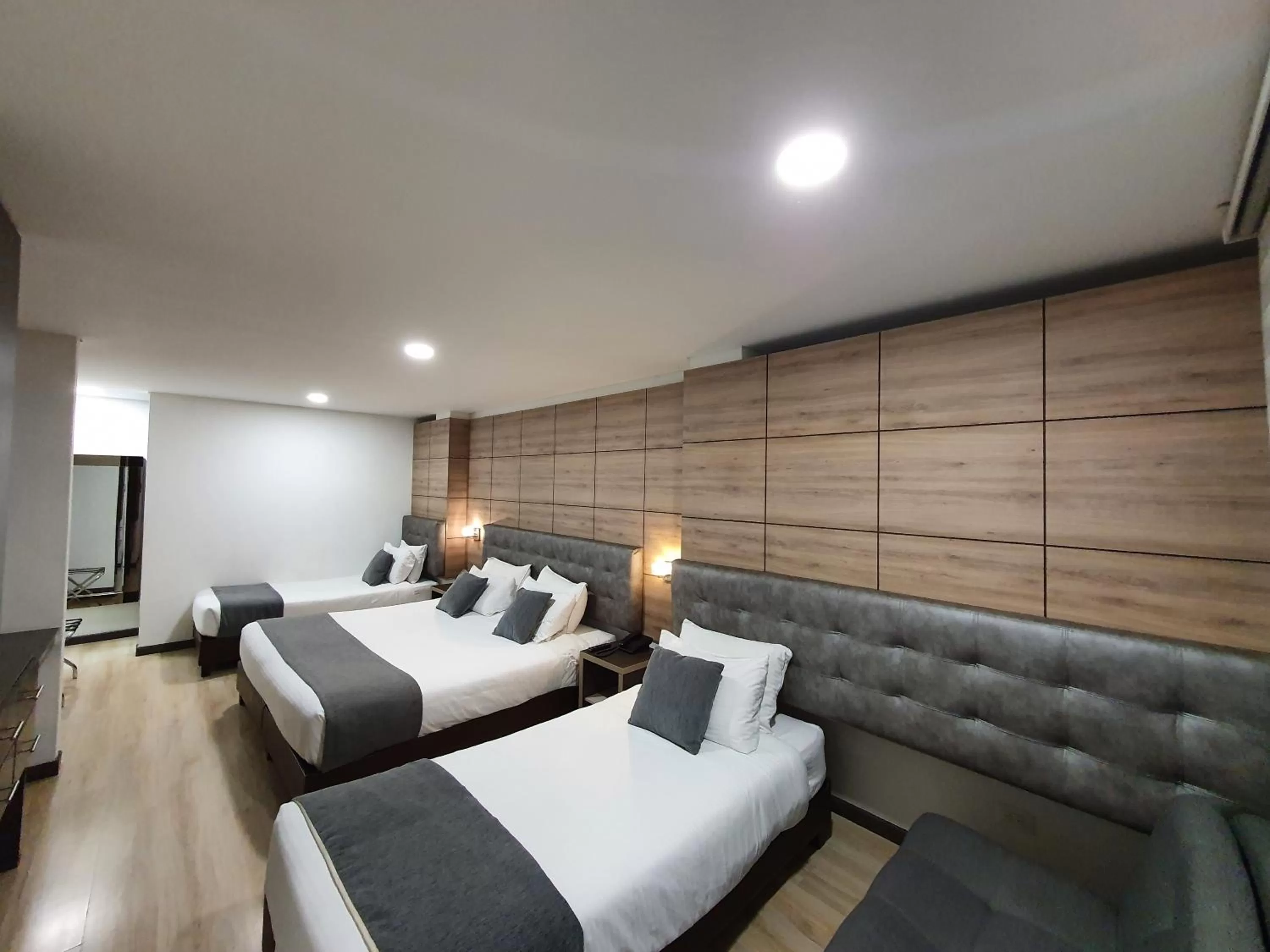 Photo of the whole room, Bed in BOG URBAN HOTEl