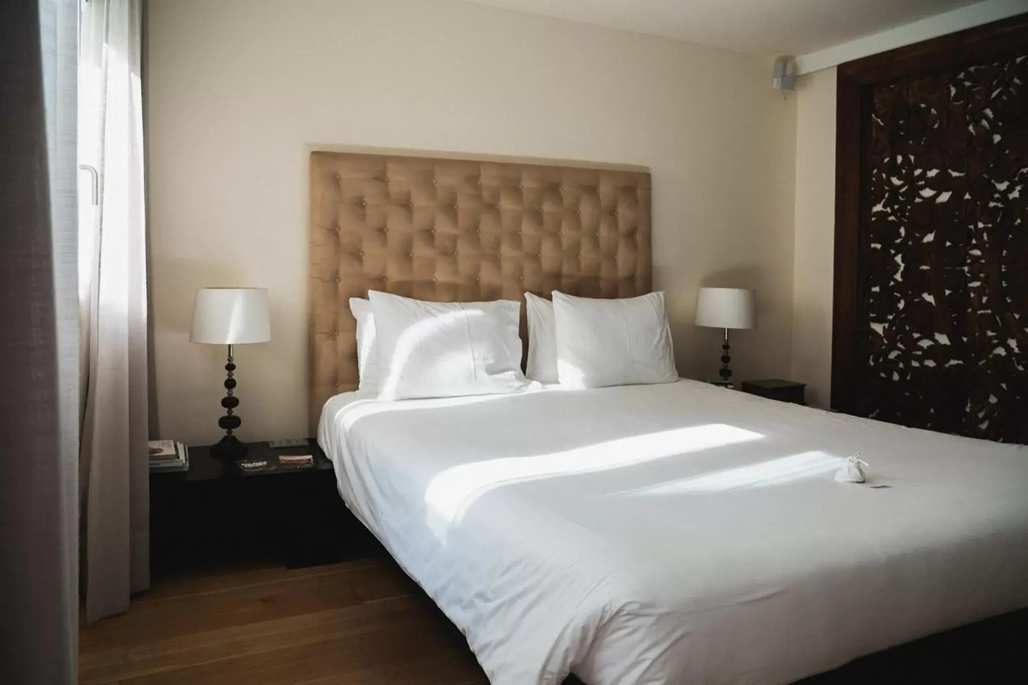 Bed in Purohotel Palma