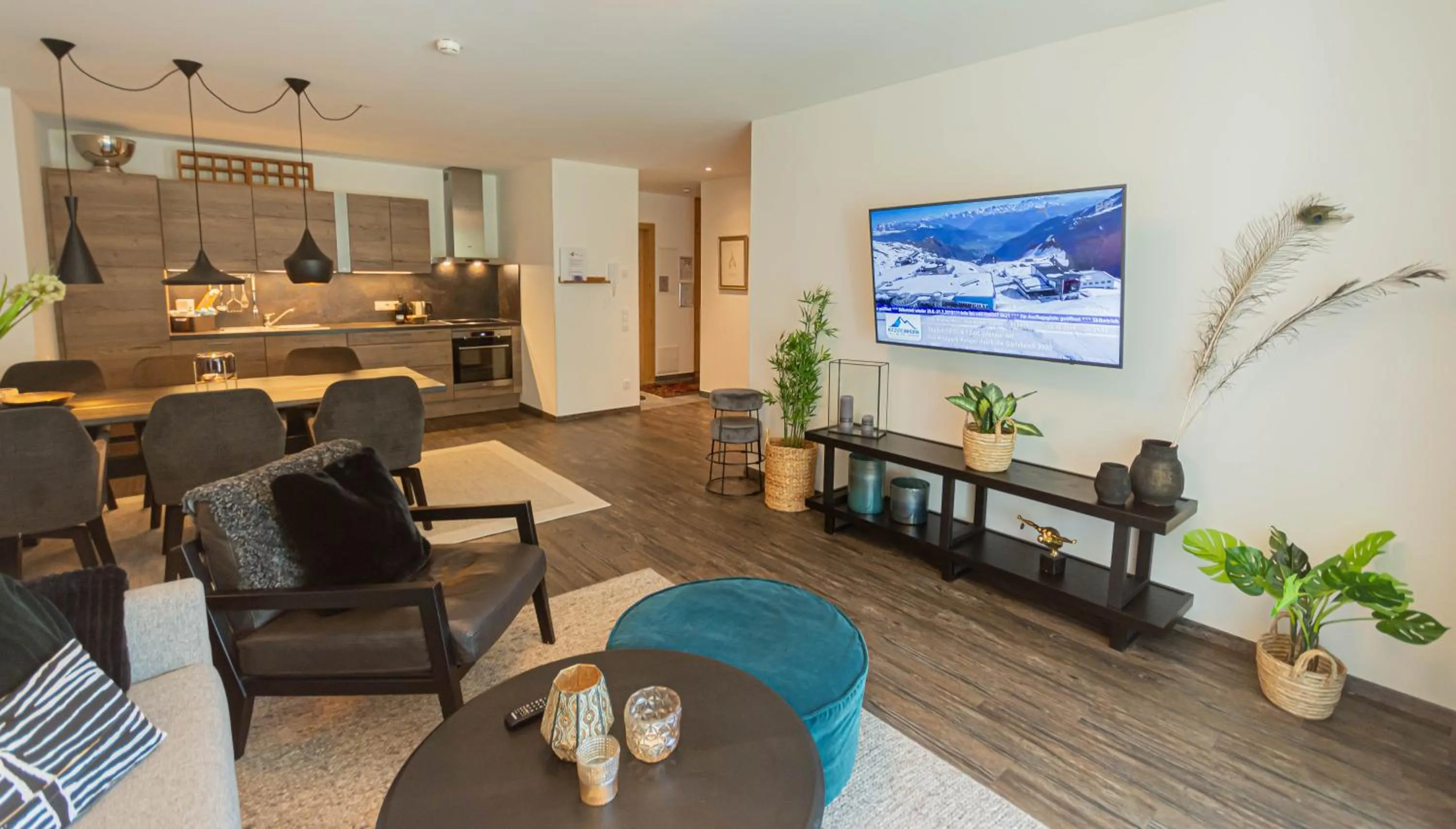 Living room, Seating Area in Schönblick Residence - Absolut Alpine Apartments