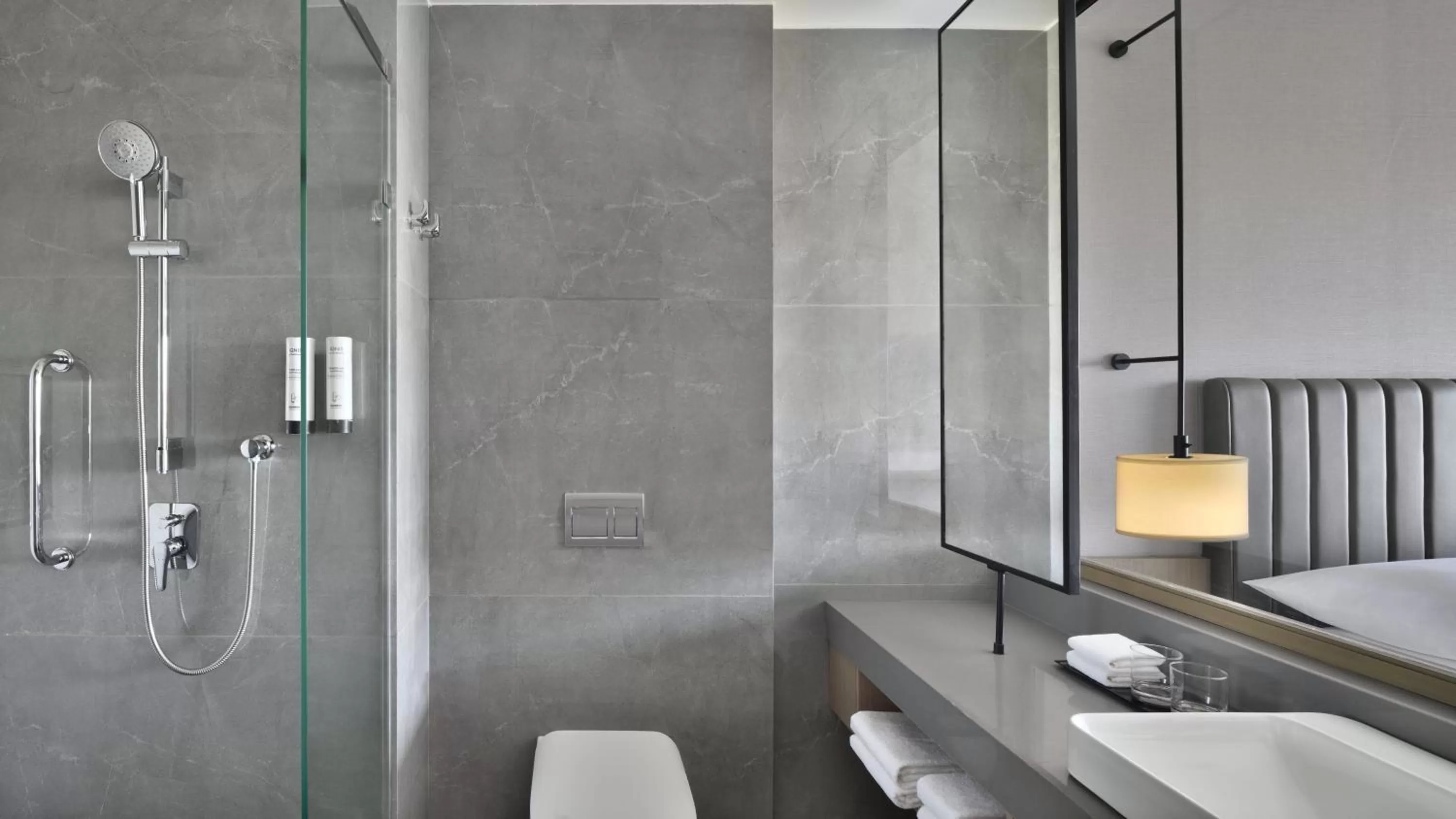 Toilet in Fairfield by Marriott Vadodara