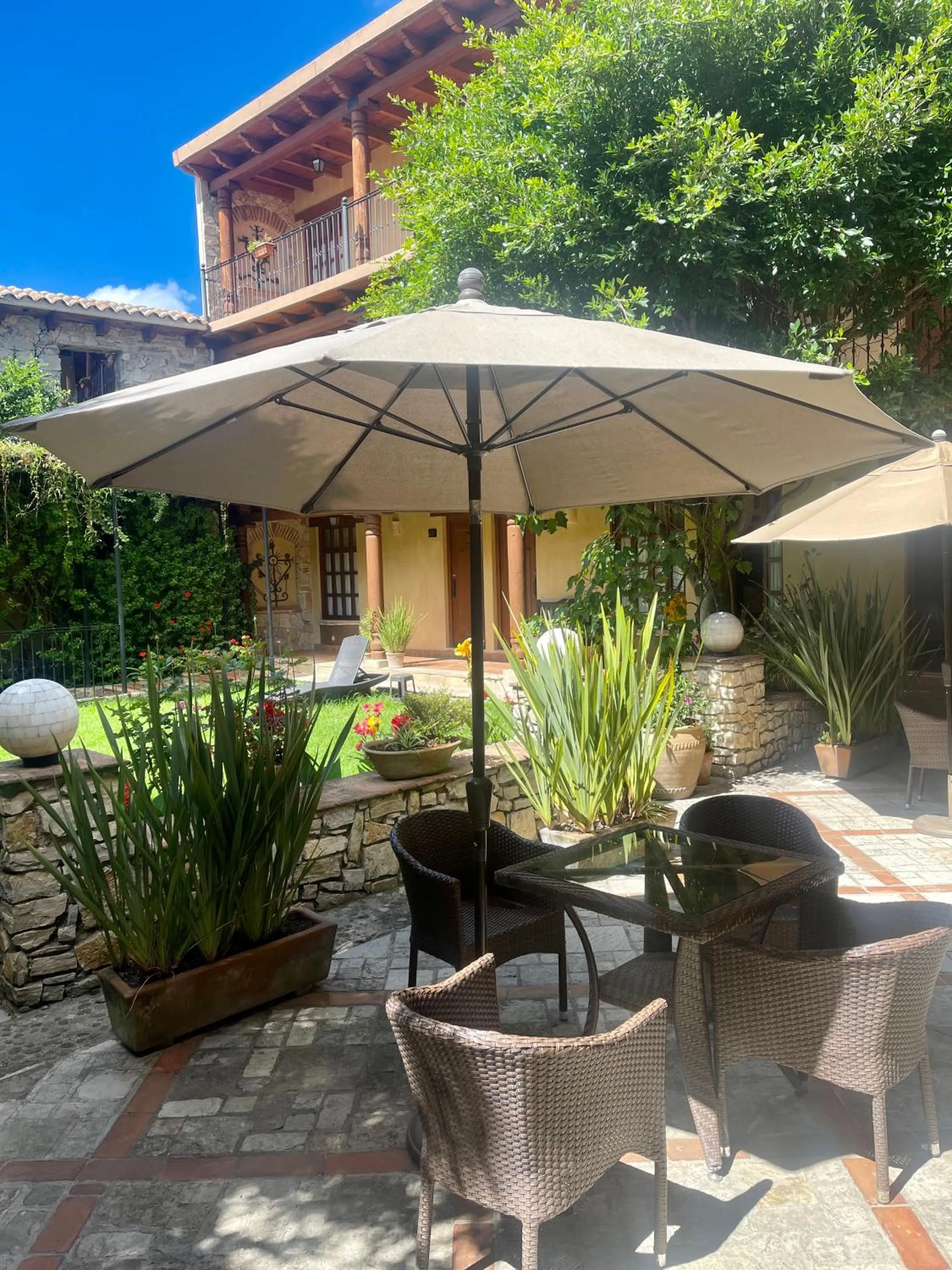 Garden in Parador Margarita