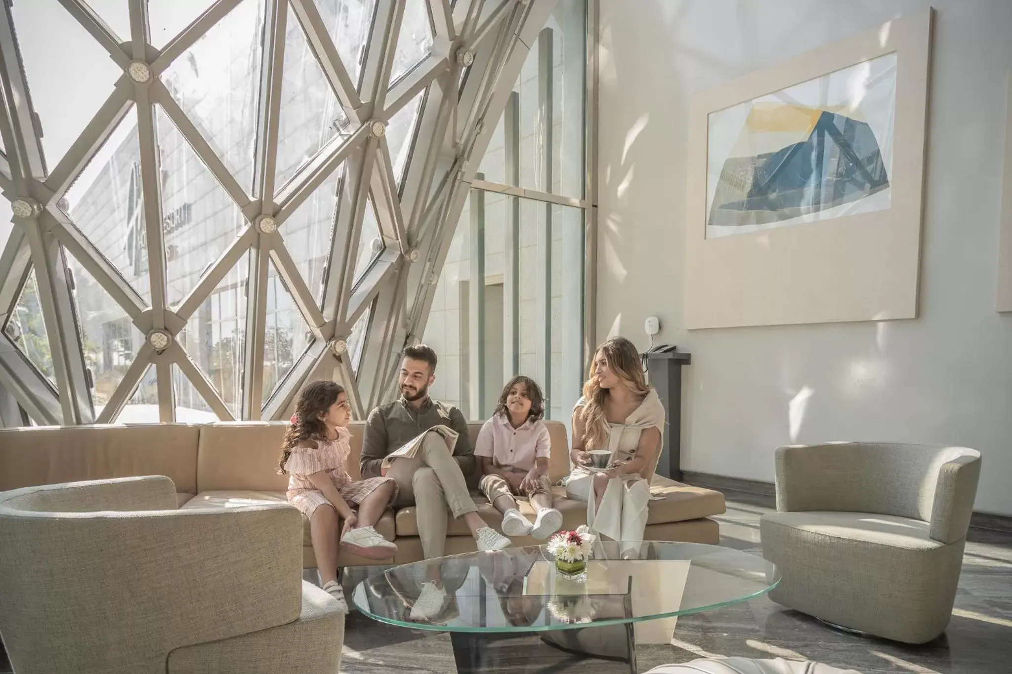 Lobby or reception, Family in The Art Hotel & Resort