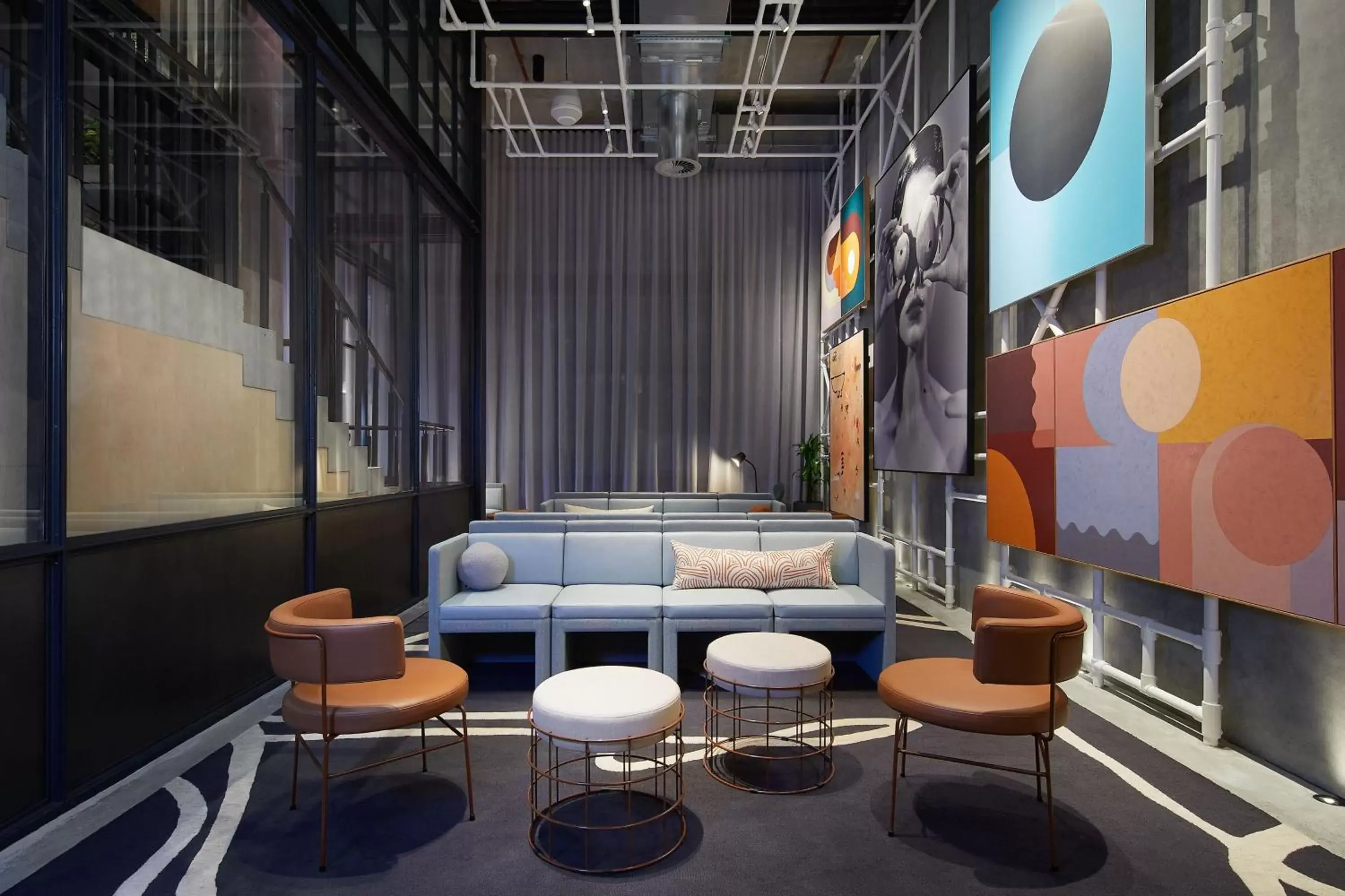 Meeting/conference room, Lounge/Bar in Moxy Sydney Airport