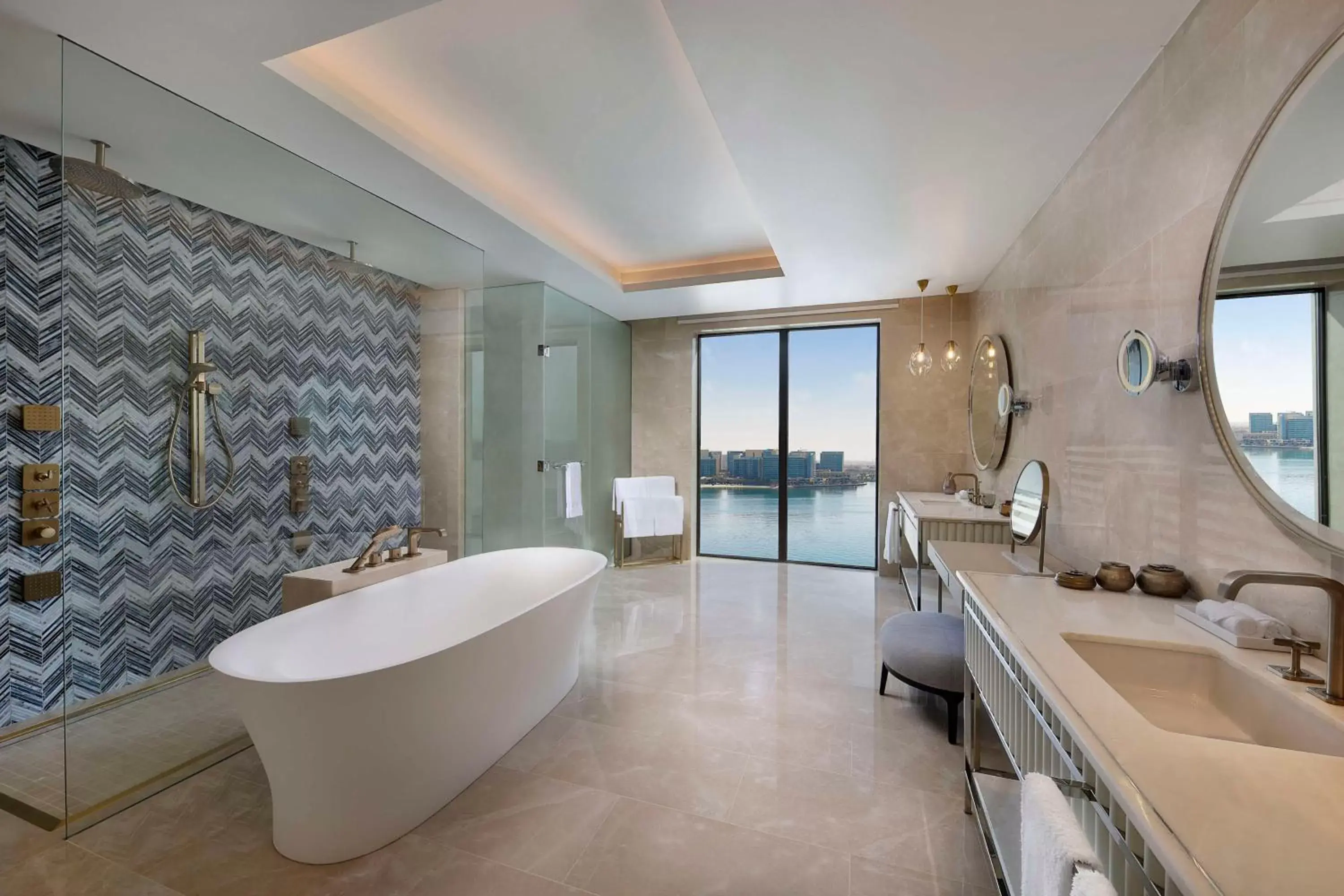 Bathroom in Hilton Abu Dhabi Yas Island