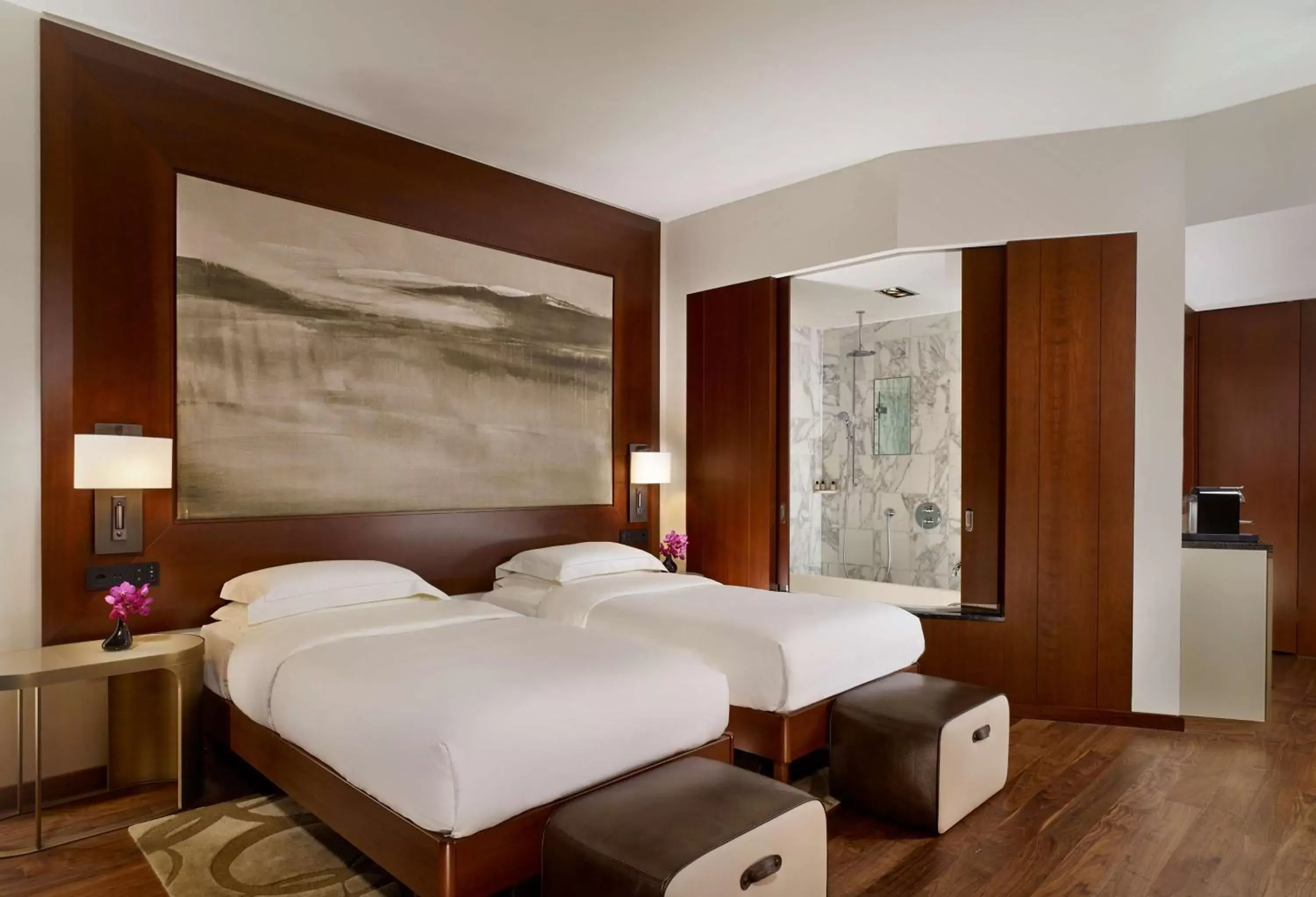 Bedroom, Bed in Park Hyatt Zurich – City Center Luxury