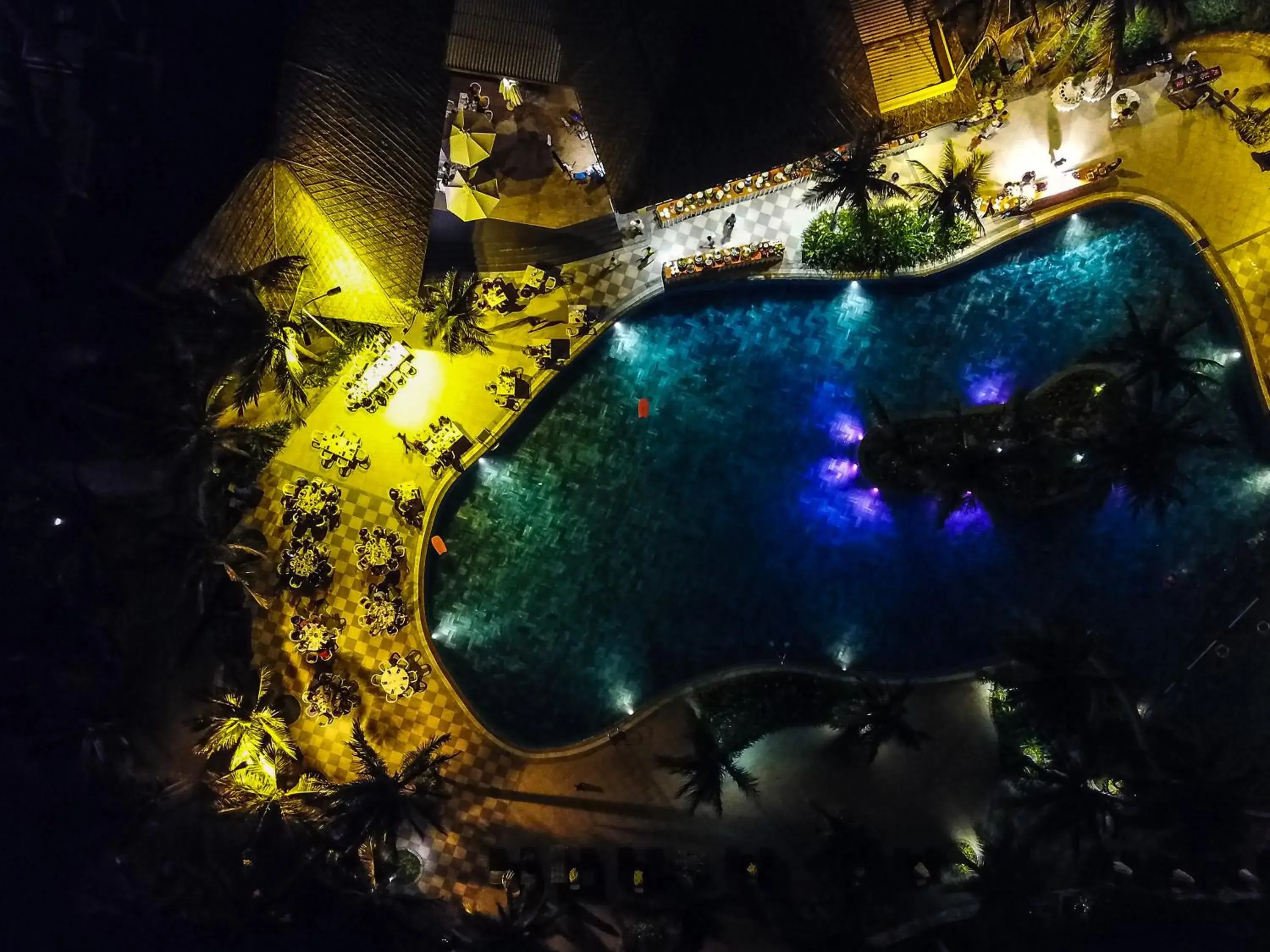 Pool View in Pandanus Resort