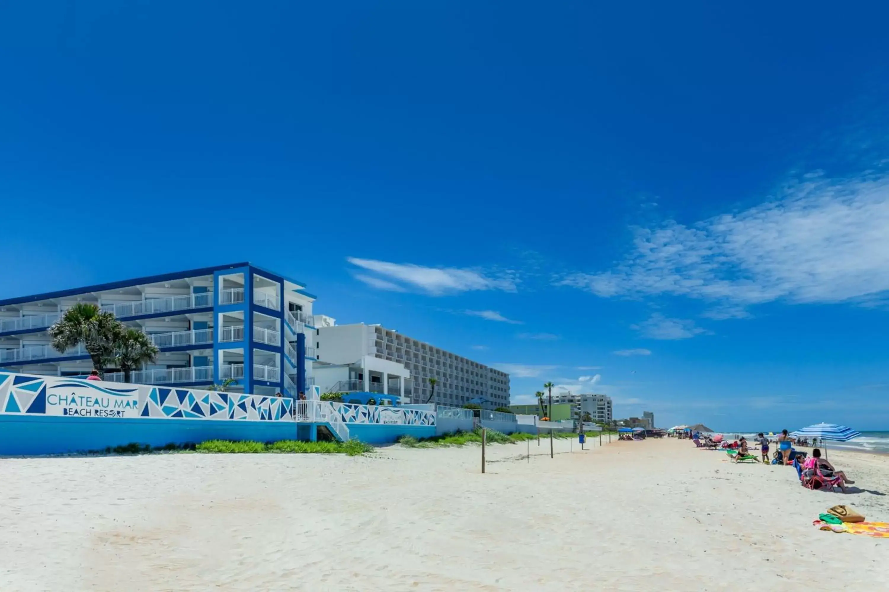 Beach, Property Building in Chateau Mar Beach Resort