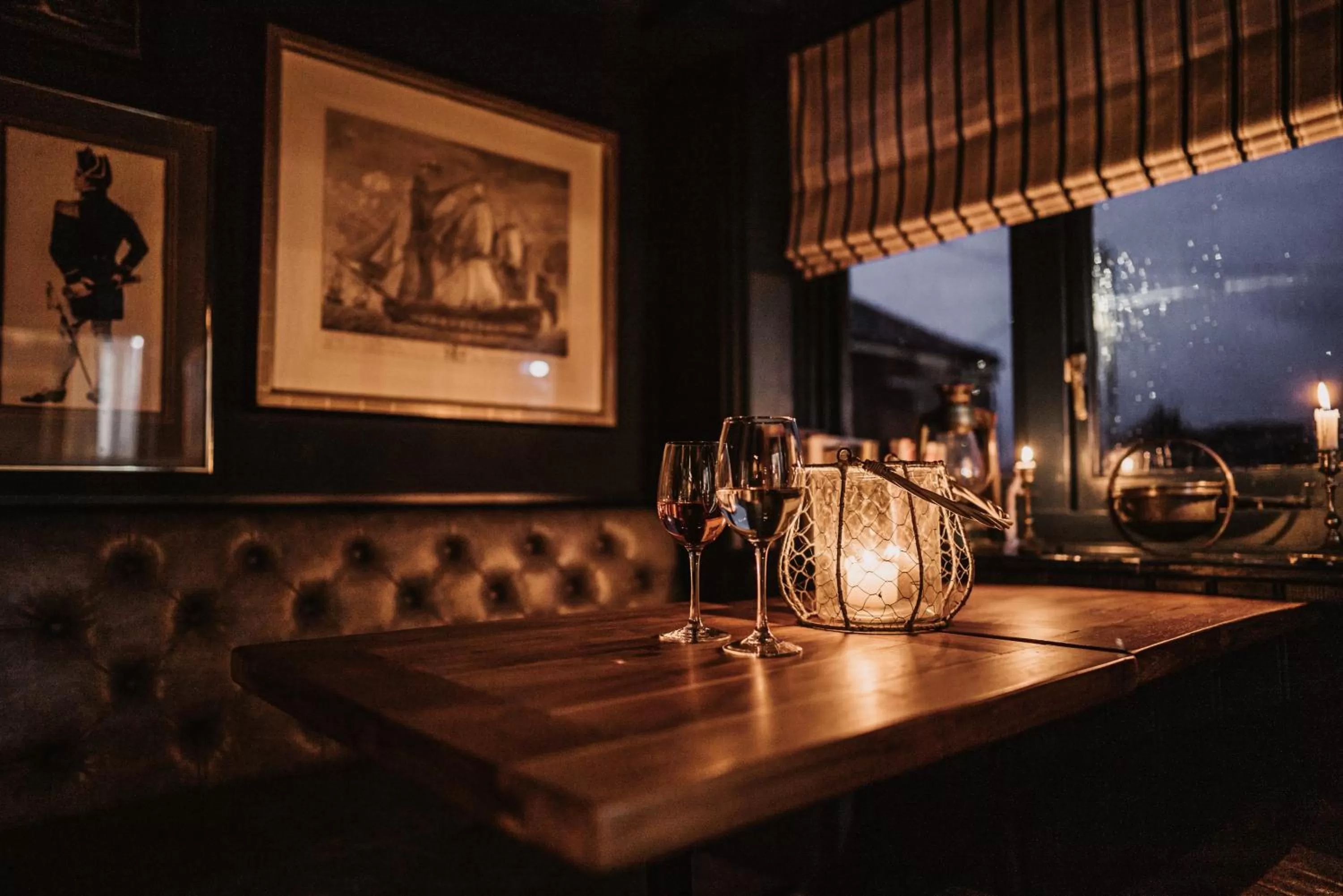 Seating area in The Ship Inn