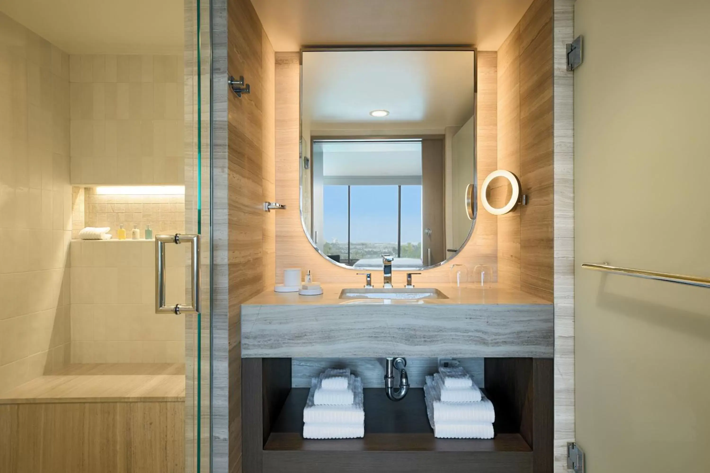 Bathroom in VEA Newport Beach, a Marriott Resort & Spa