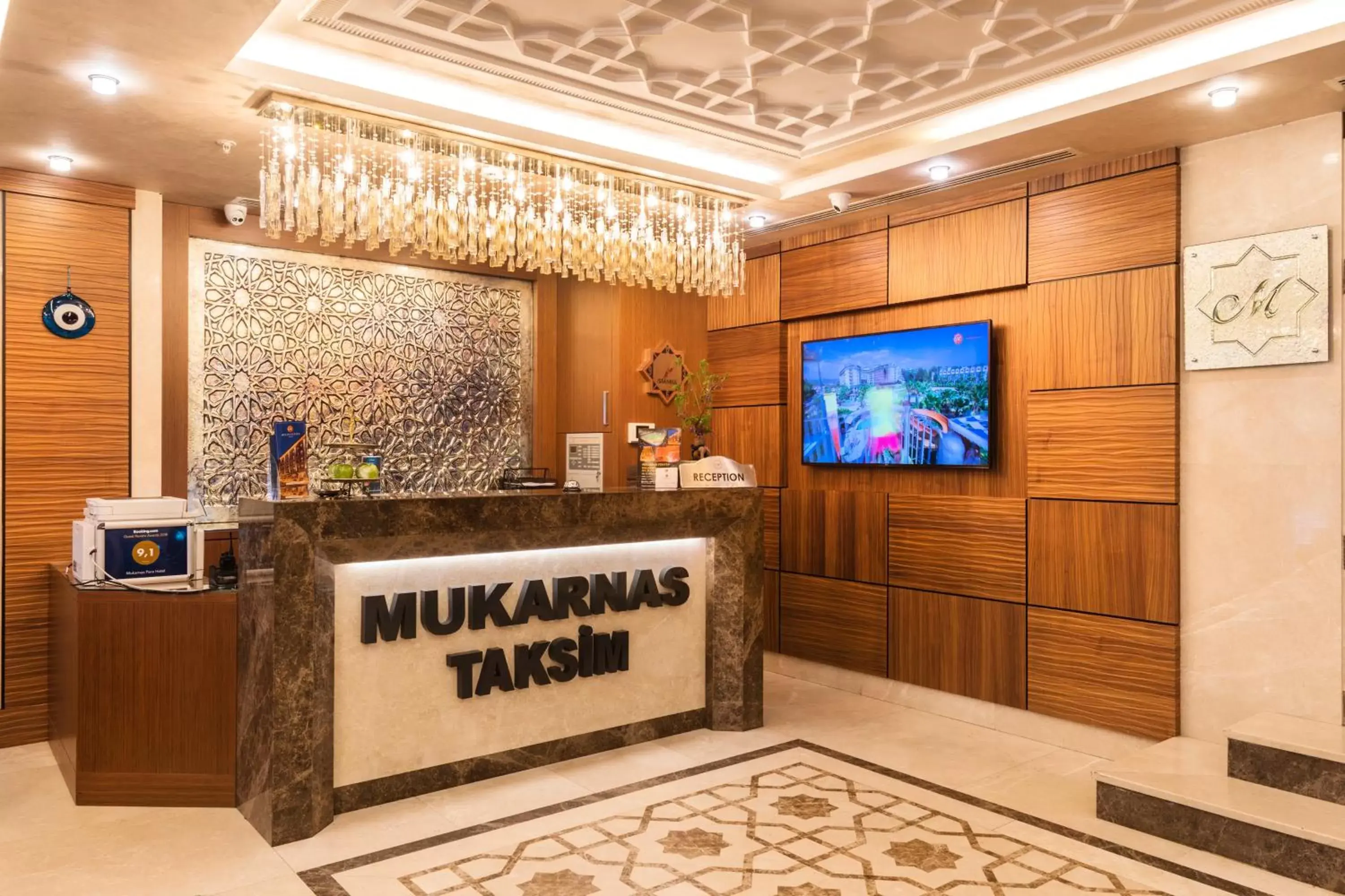 Lobby or reception, Lobby/Reception in Mukarnas Taksim Hotel