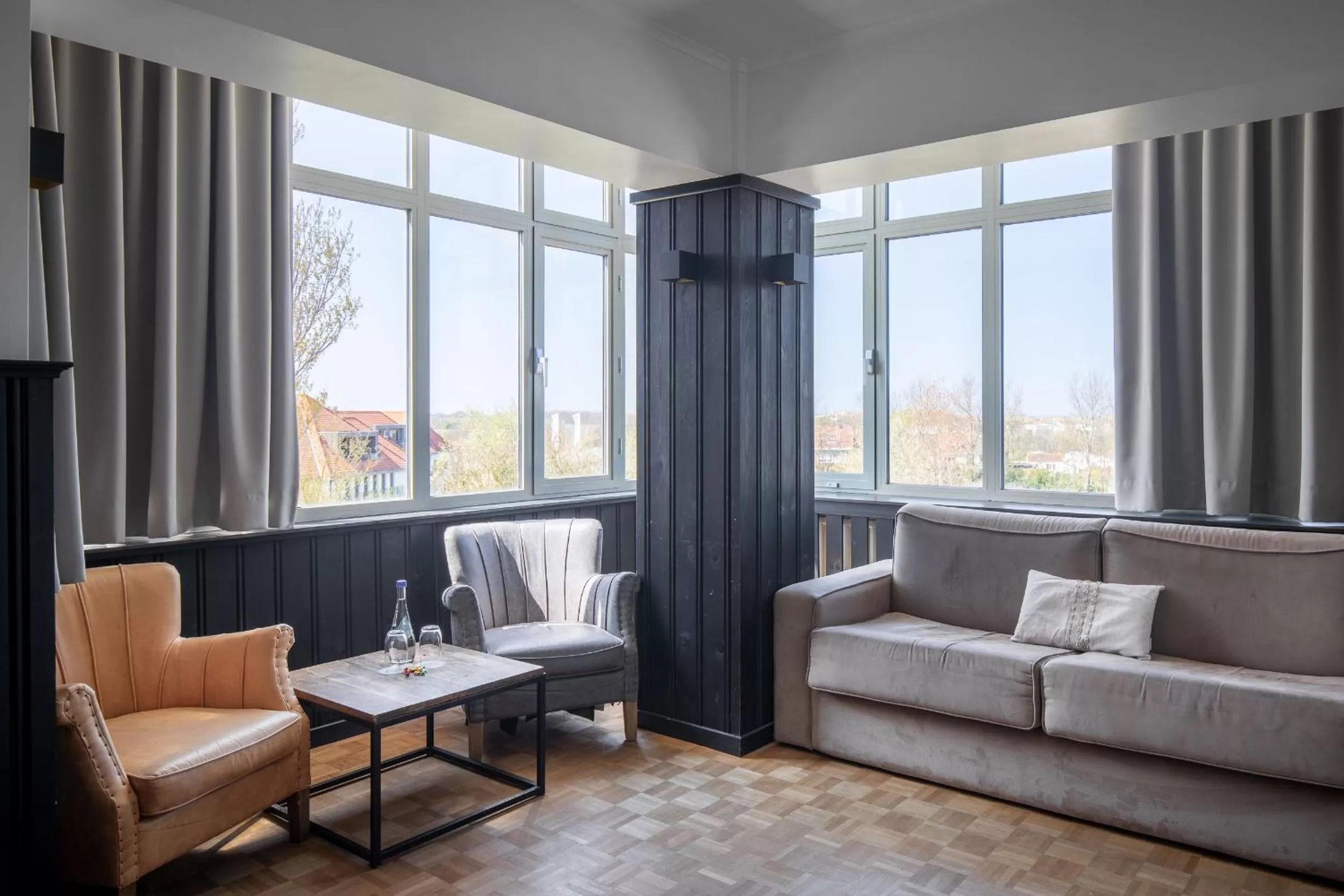 Living room in West Bay