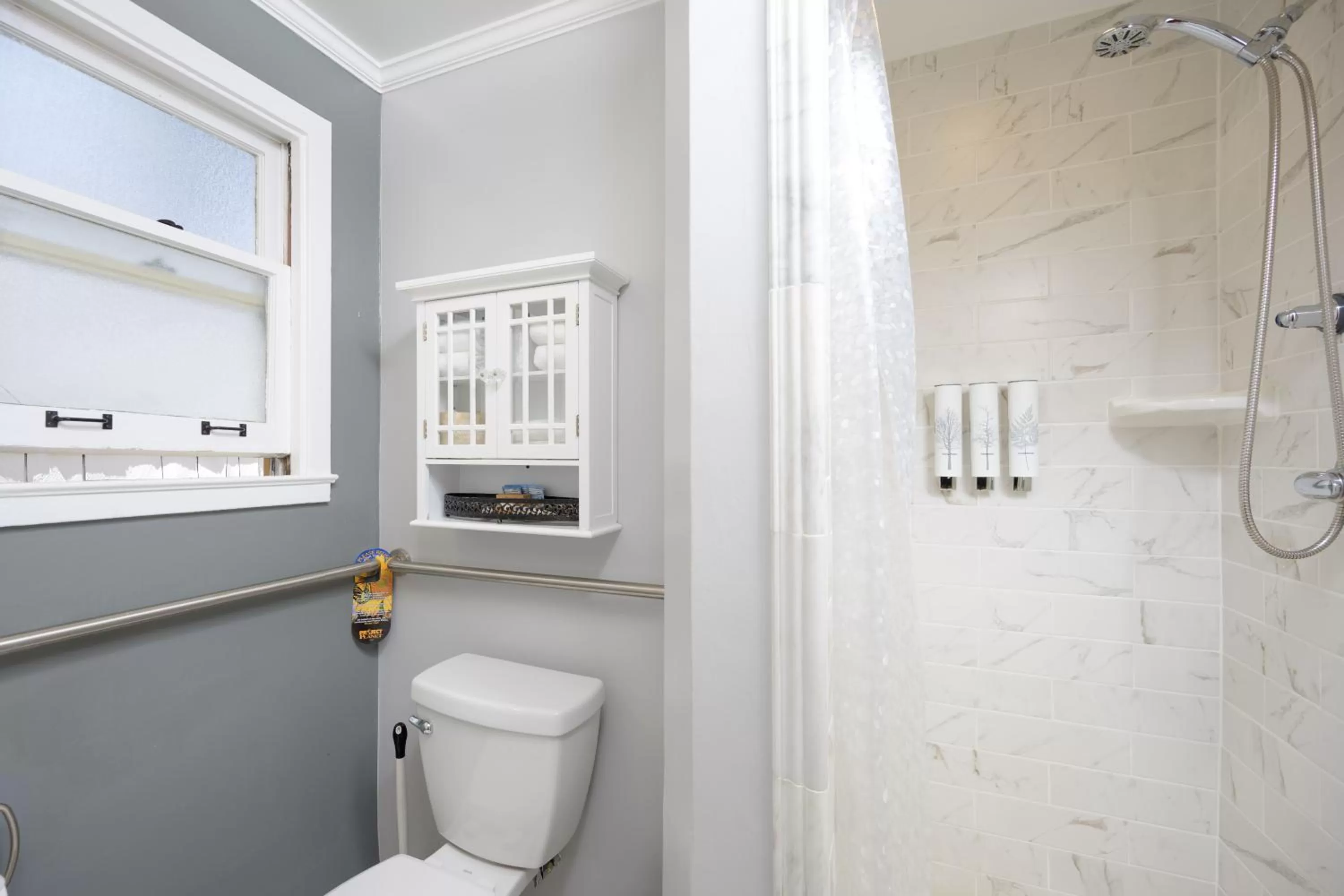 Shower in Marina Motel