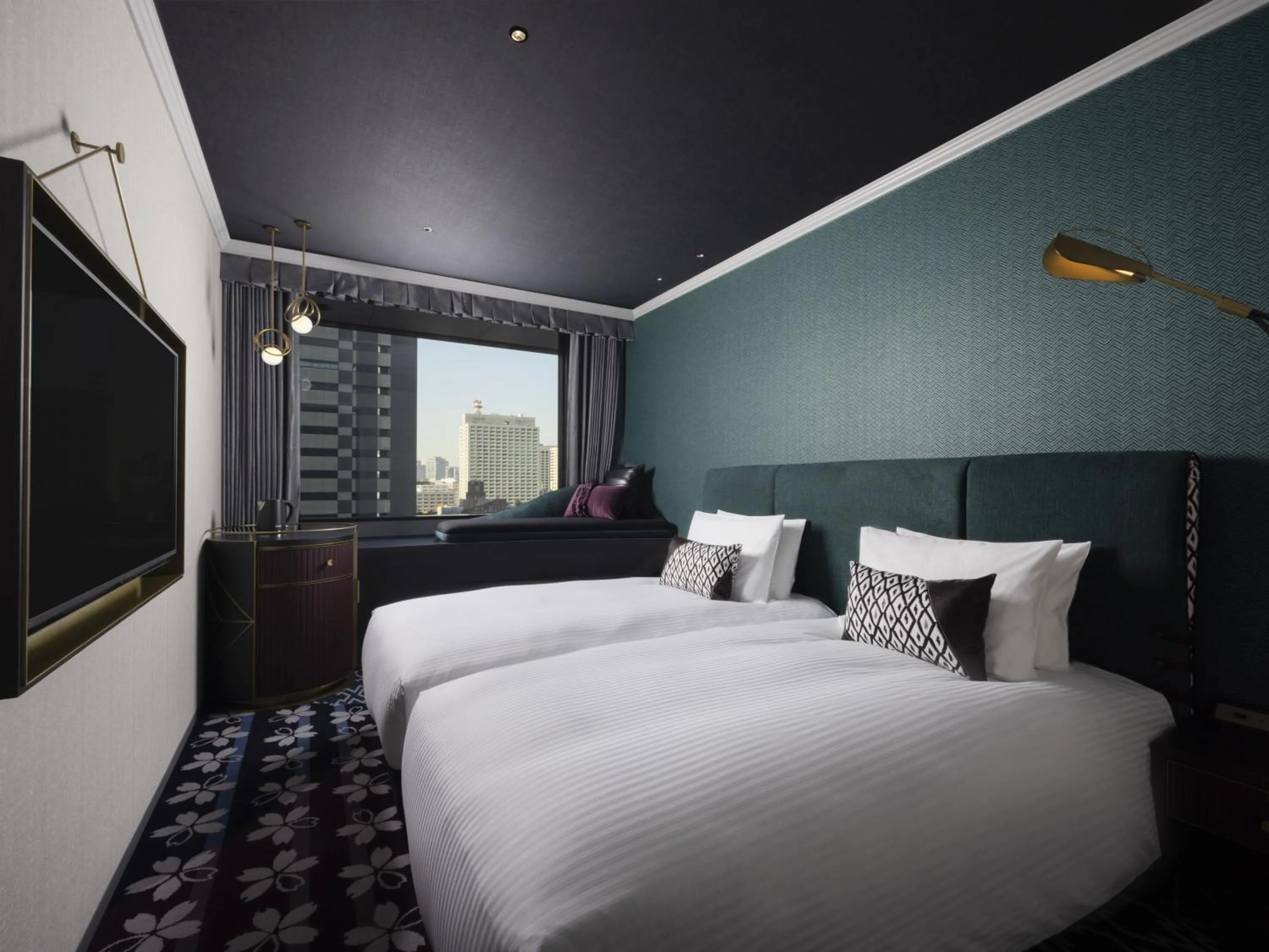 Photo of the whole room, Bed in Dai-ichi Hotel Annex