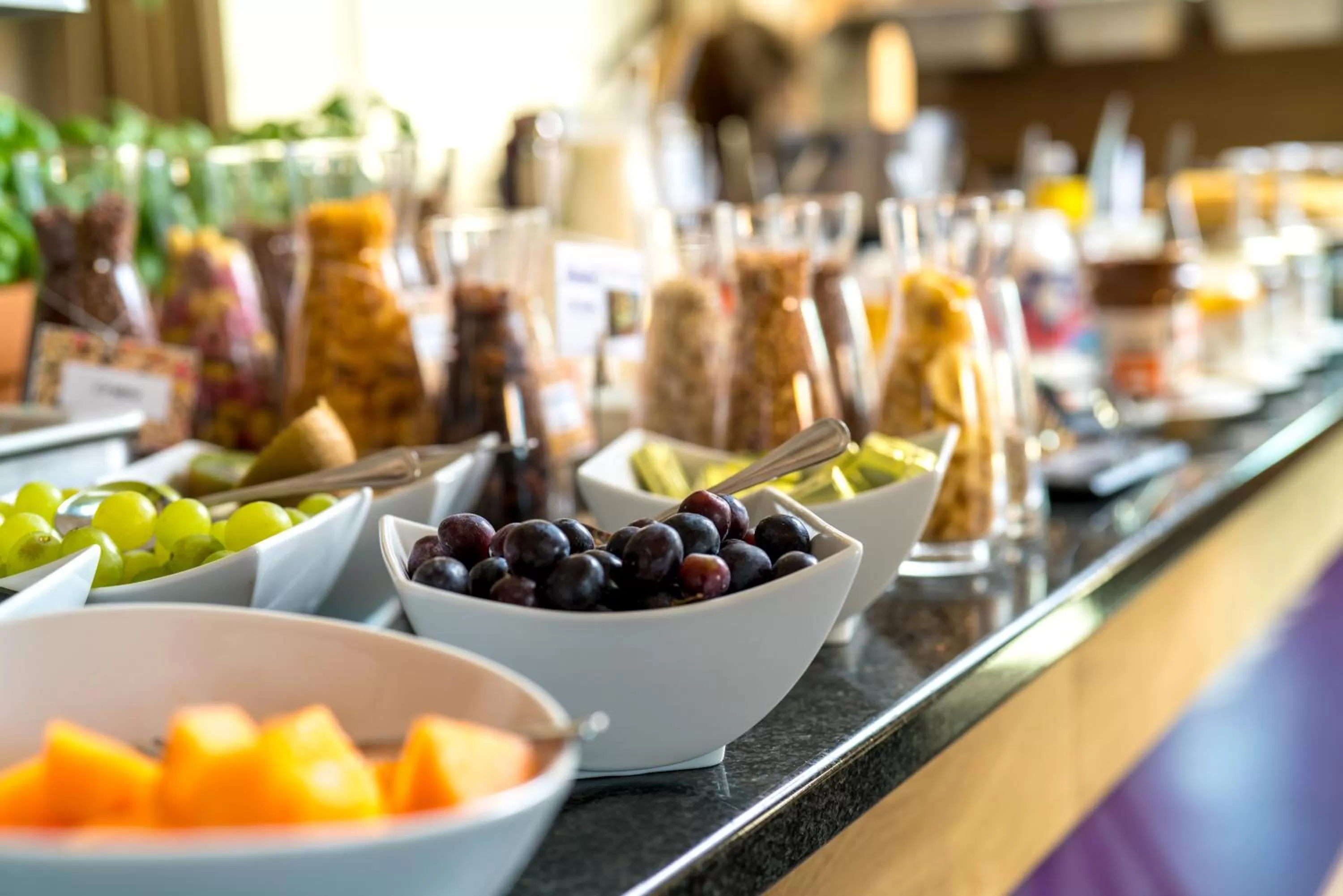 Buffet breakfast in Sapia Hotel Rheinsberg