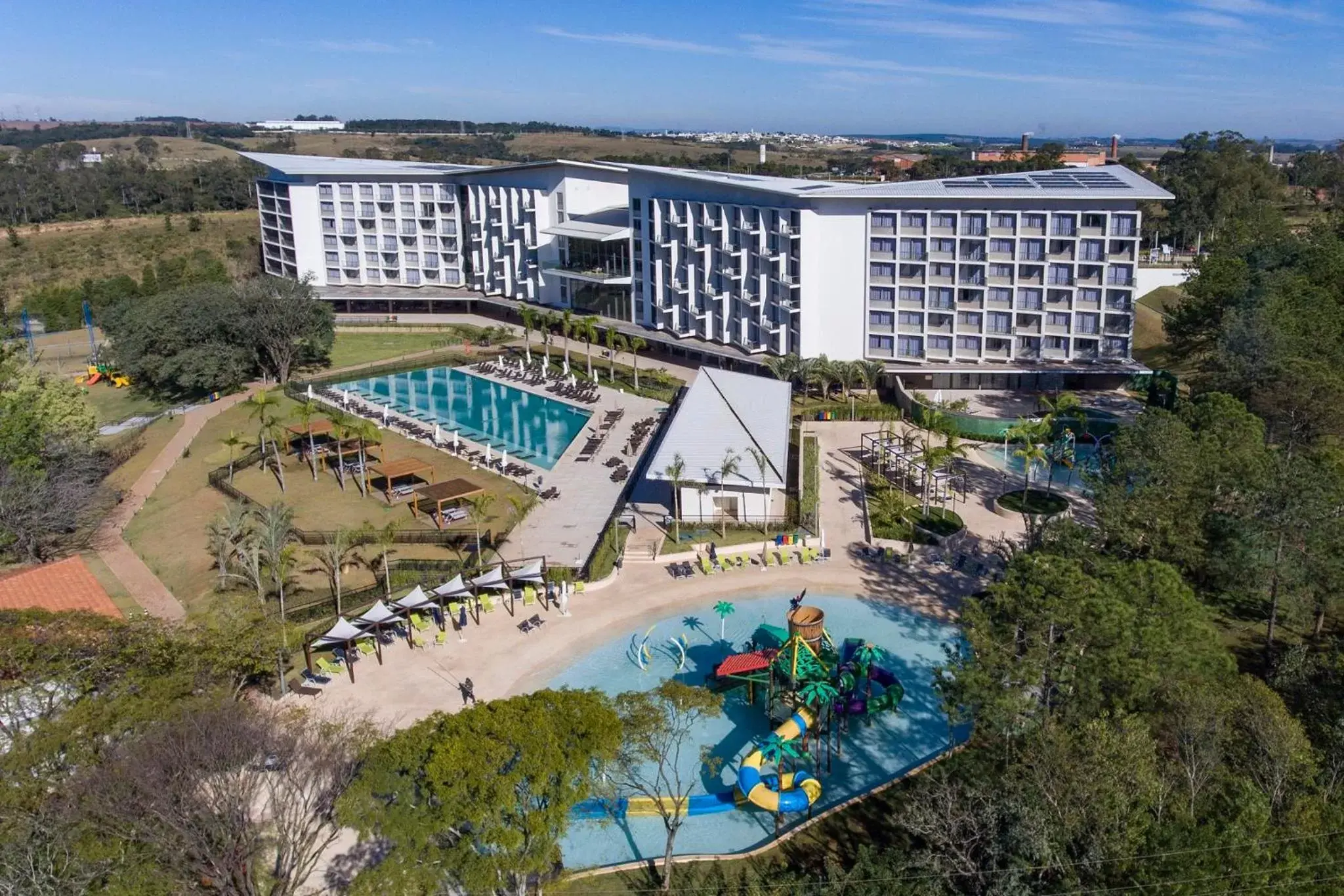 Bird's eye view, Pool View in Novotel Itu Terras de São José Golf & Resort