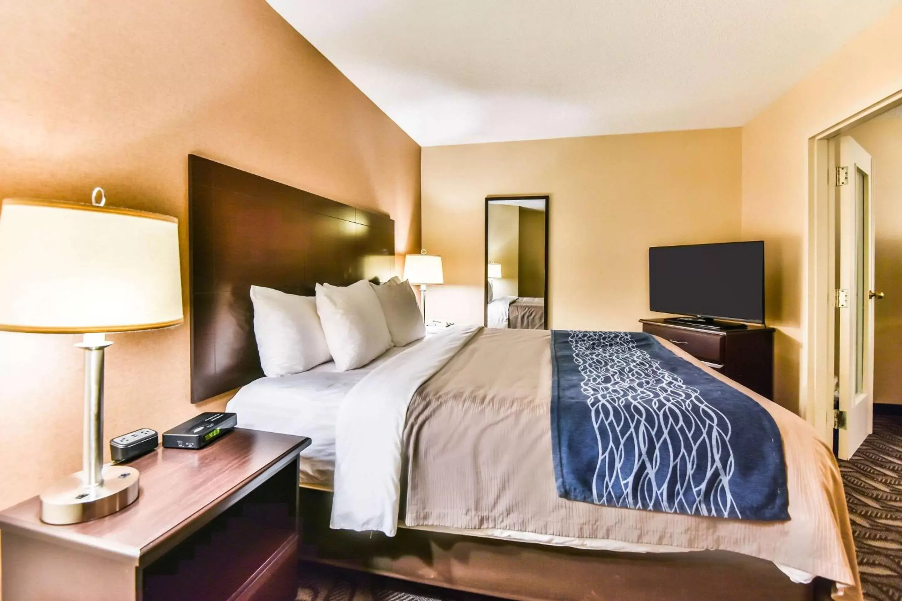 Bedroom, Bed in Comfort Inn & Suites Ambassador Bridge