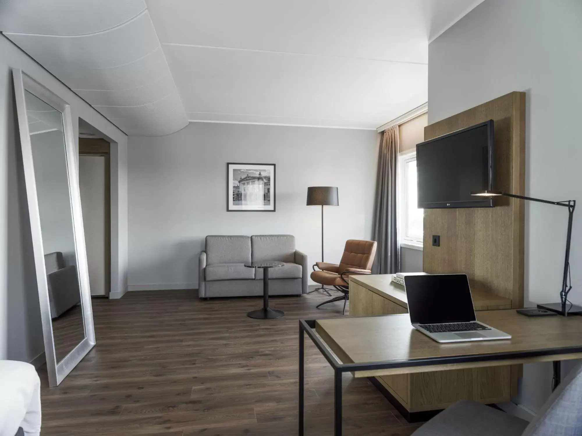 Bedroom, Seating Area in Radisson Blu Hotel Nydalen, Oslo