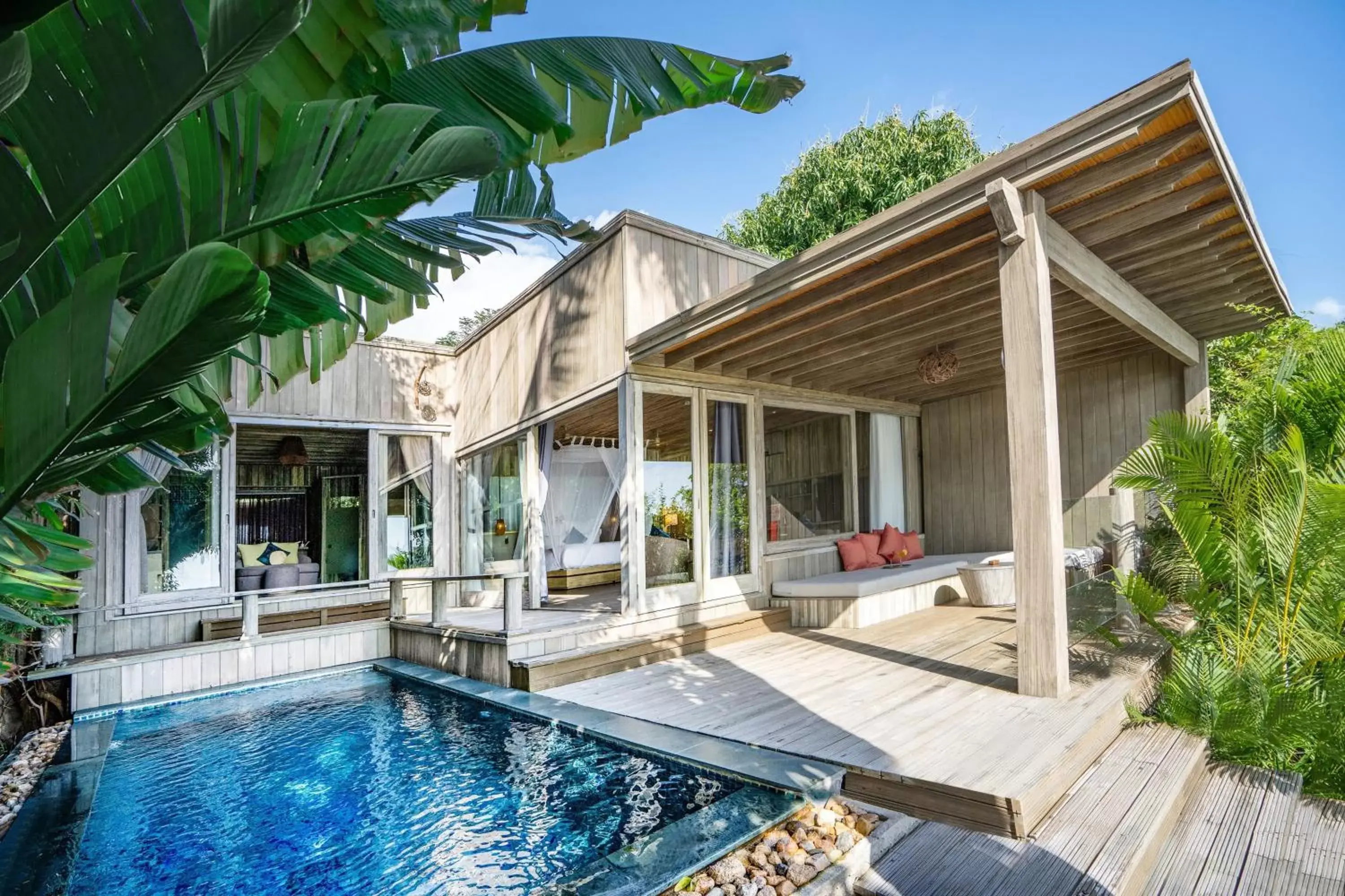 View (from property/room), Swimming Pool in An Lam Retreats Ninh Van Bay