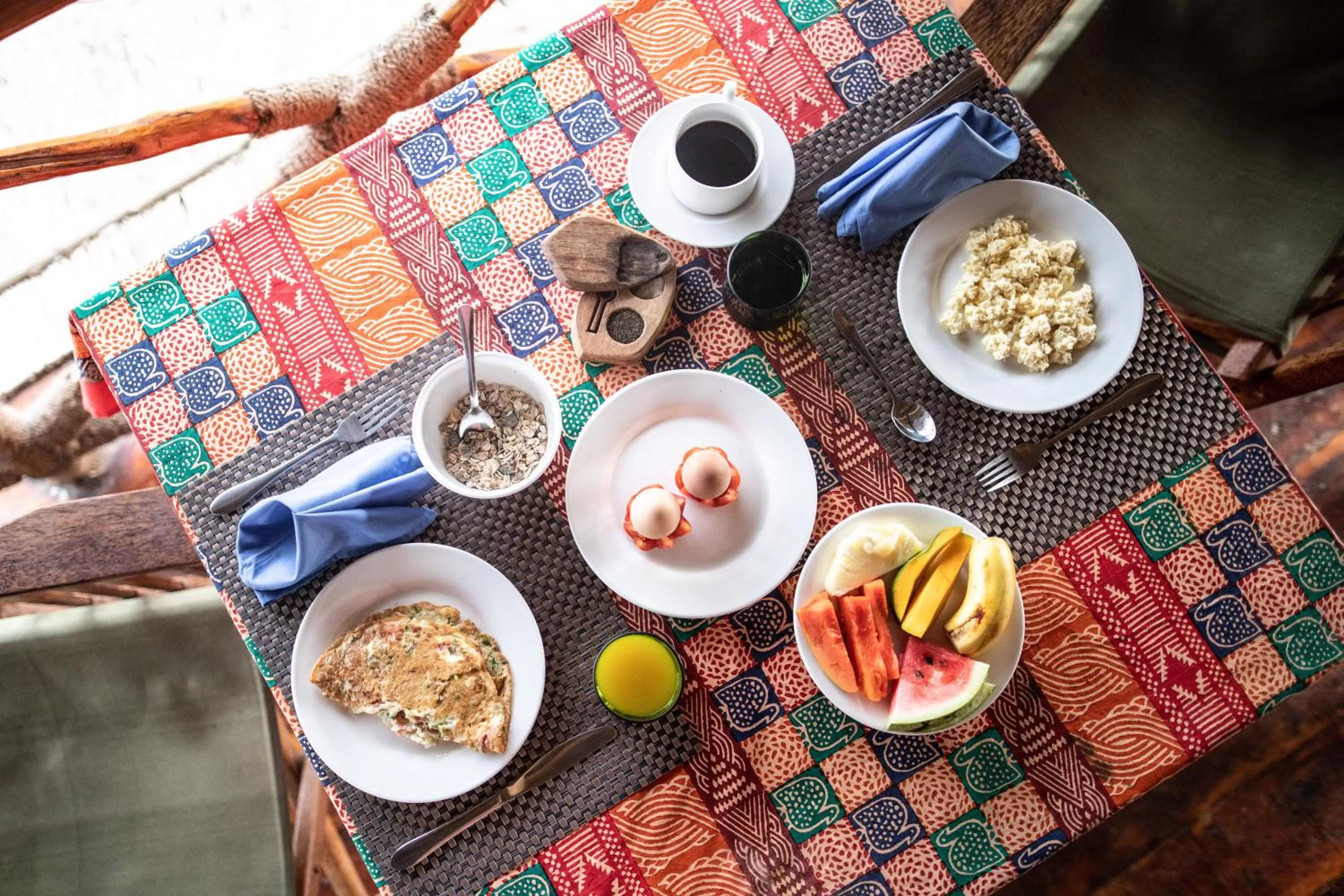 Breakfast in Aluna Nungwi