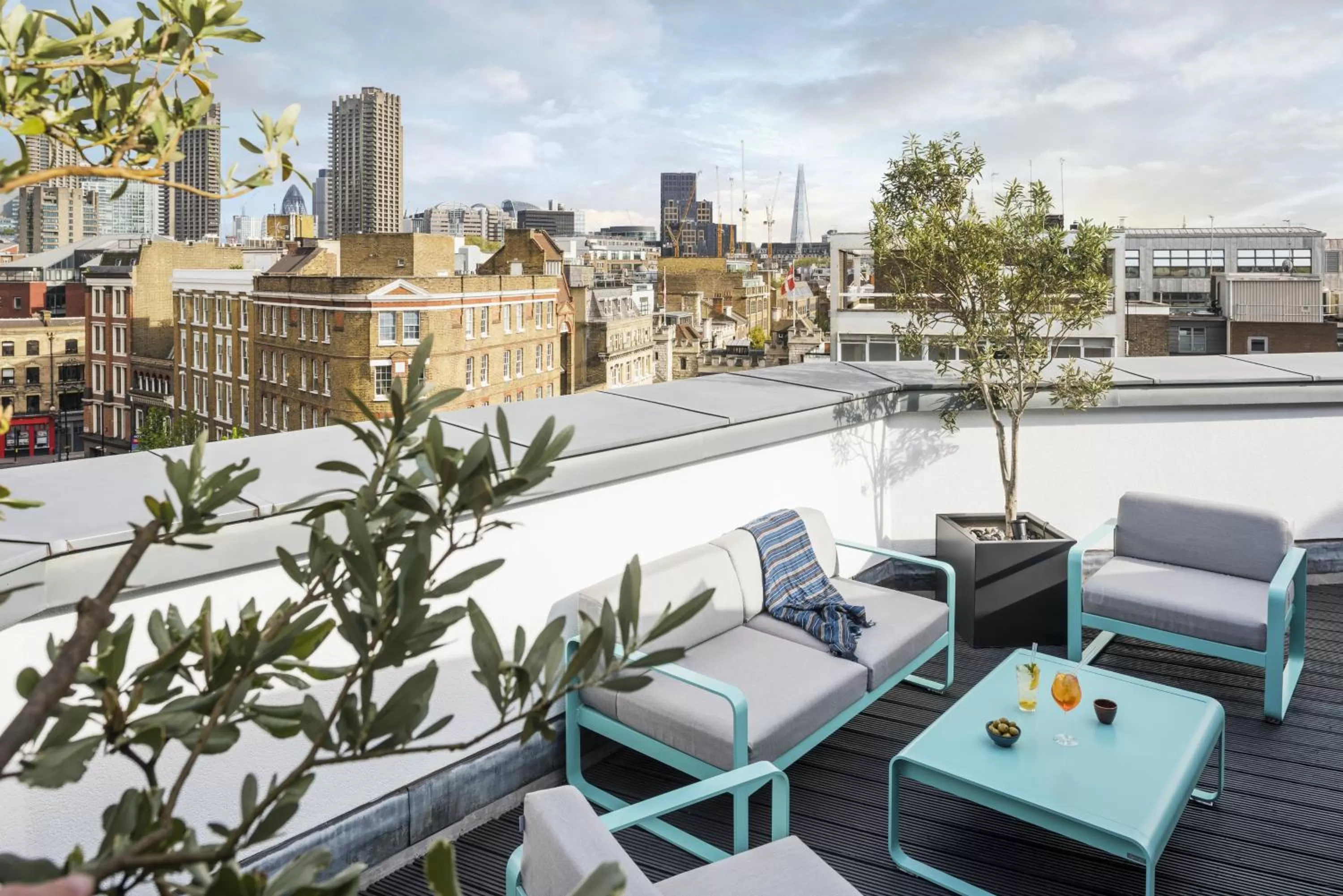 Balcony/Terrace in Marrable's Farringdon Hotel