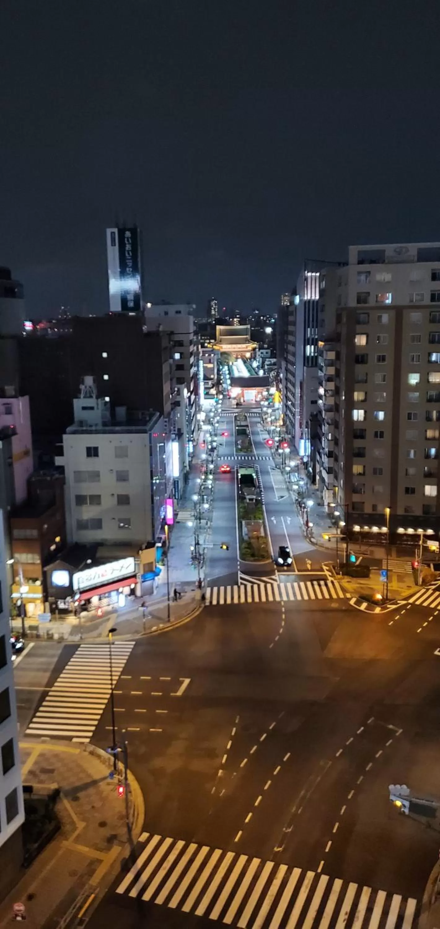 Night in Hotel Wing International Select Asakusa Komagata