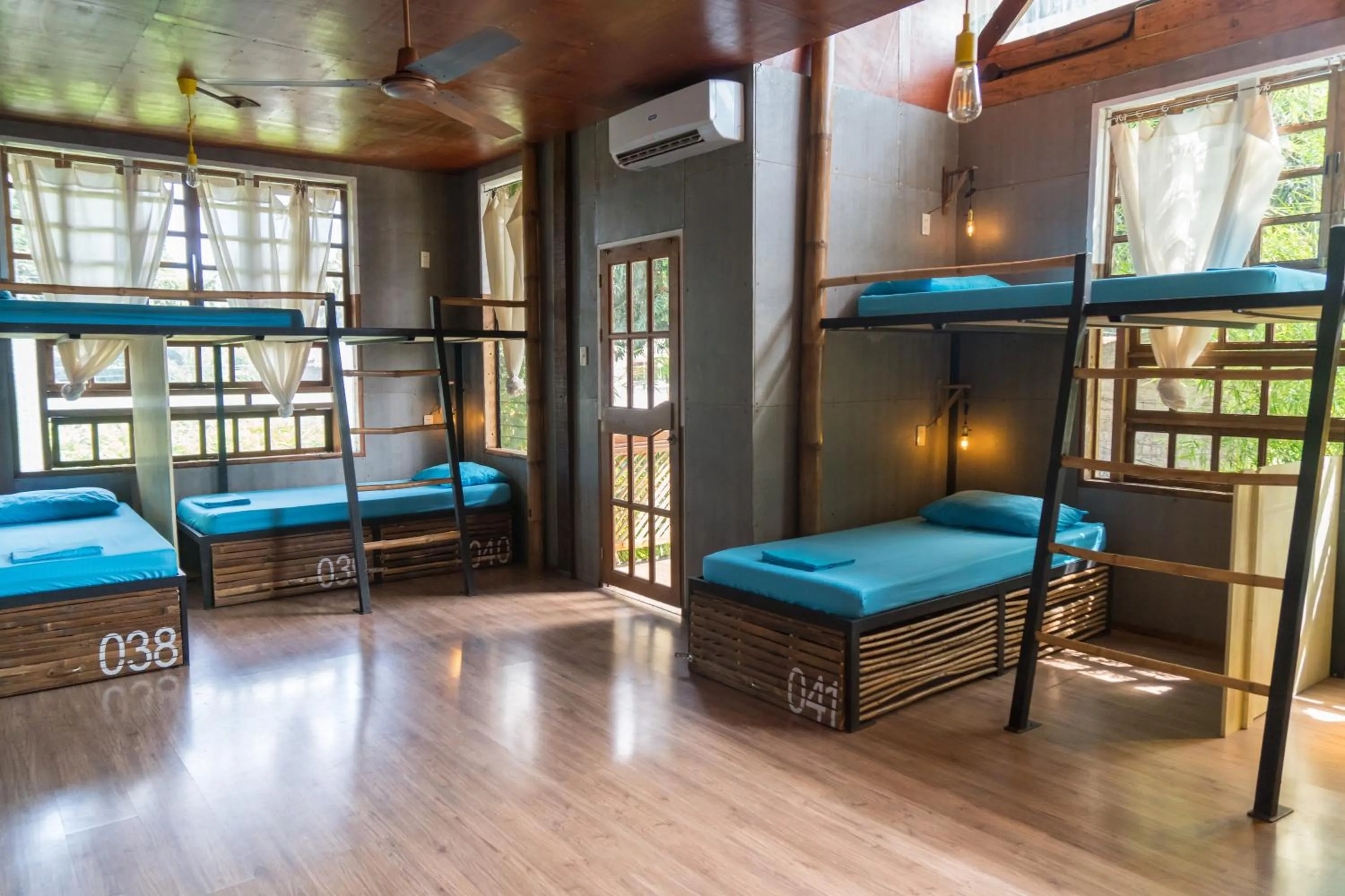 Bed in The Flying Fish Hostel