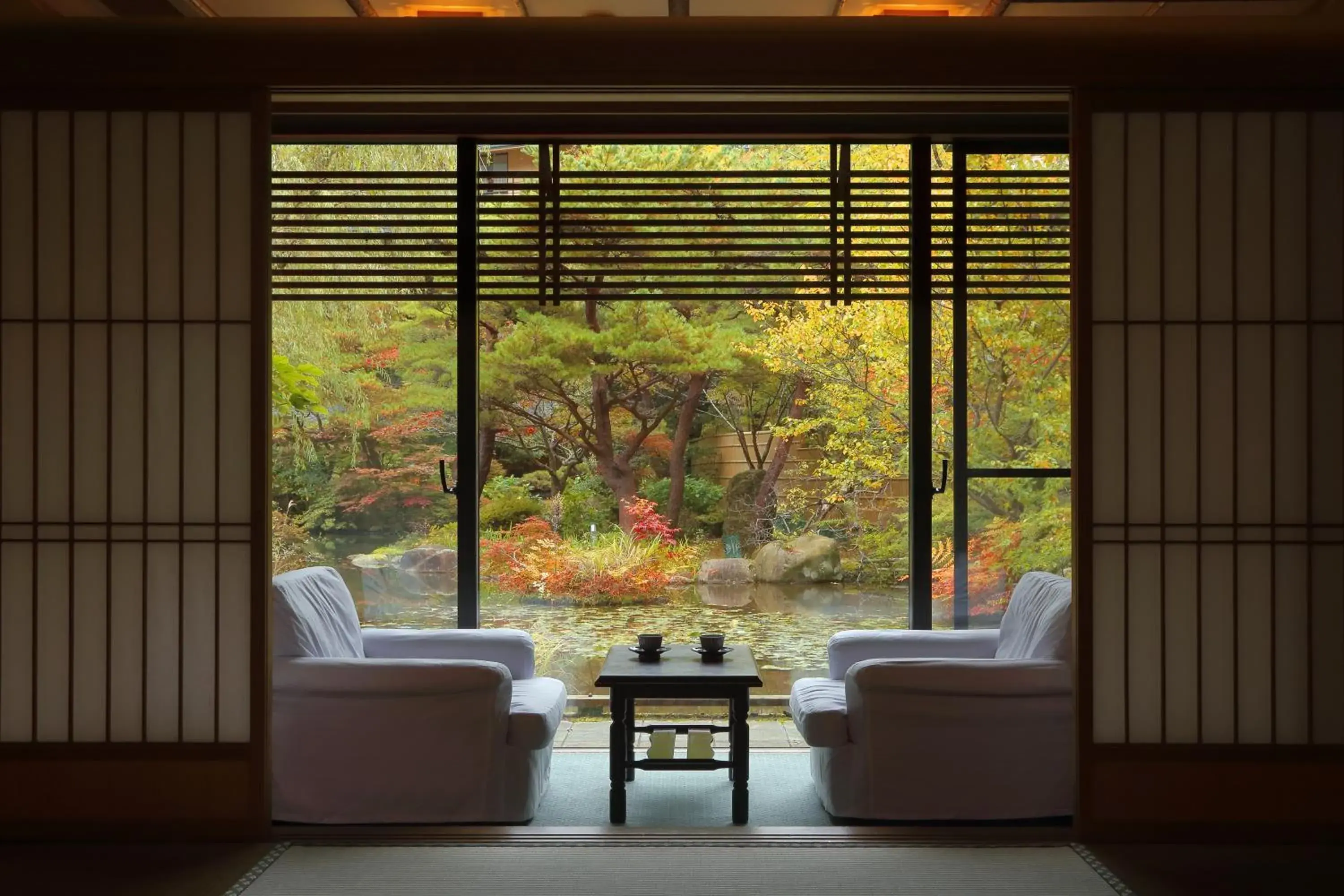 Garden, Seating Area in Ryokan Tachibanaya