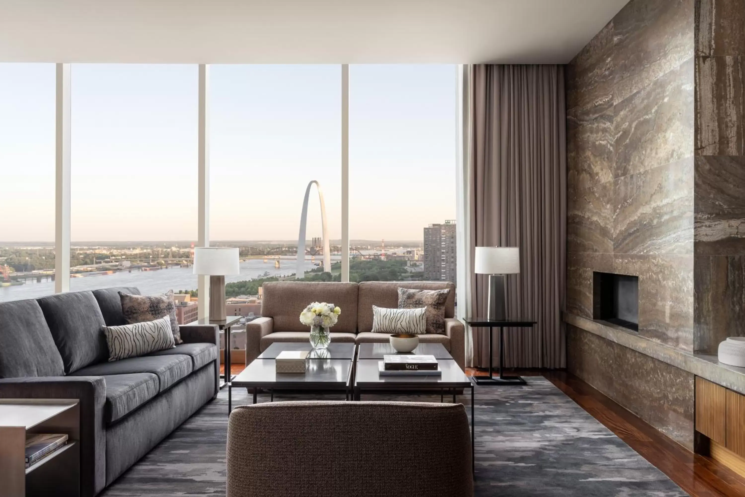 Living room, Seating Area in Four Seasons St. Louis