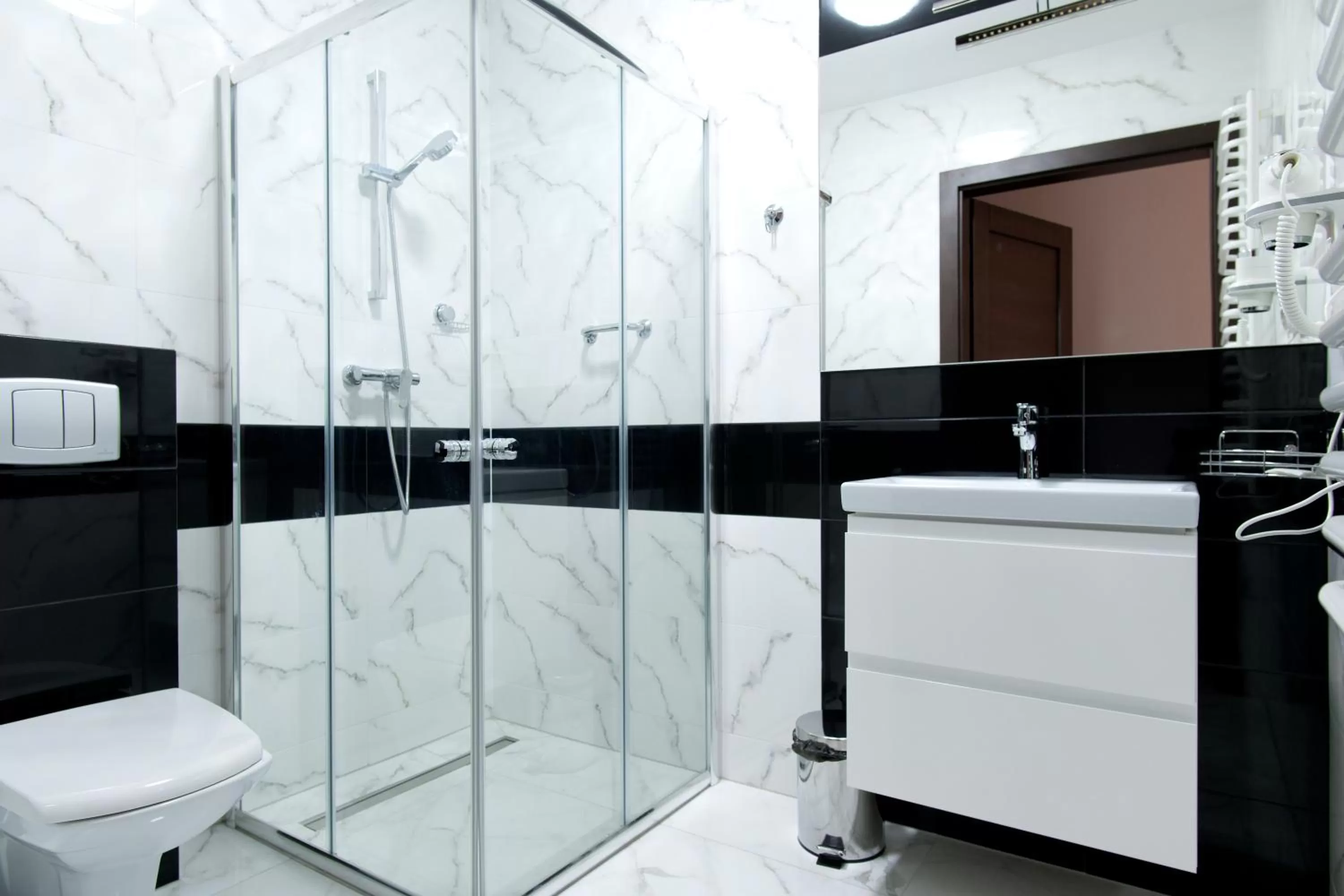 Bathroom in Hotel Campari