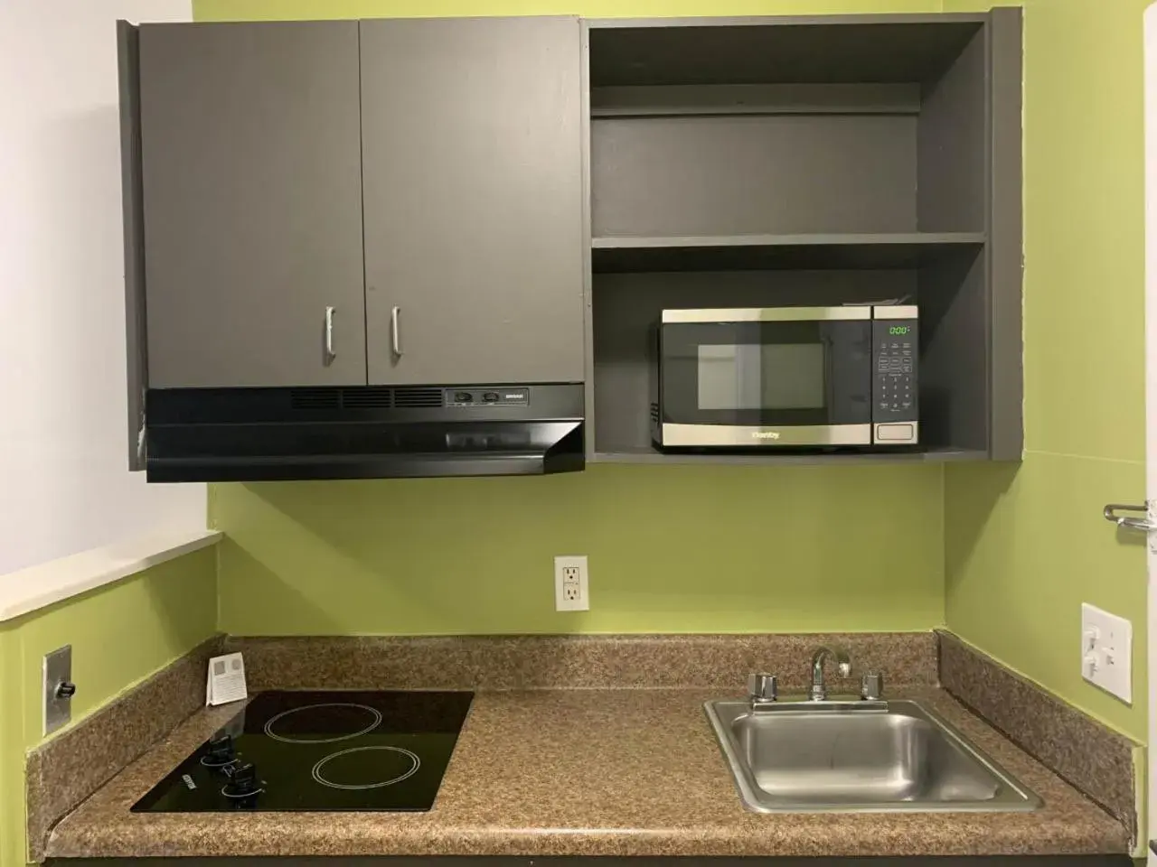 Kitchen/Kitchenette in Studio 6-Hampton, VA - Langley AFB Area