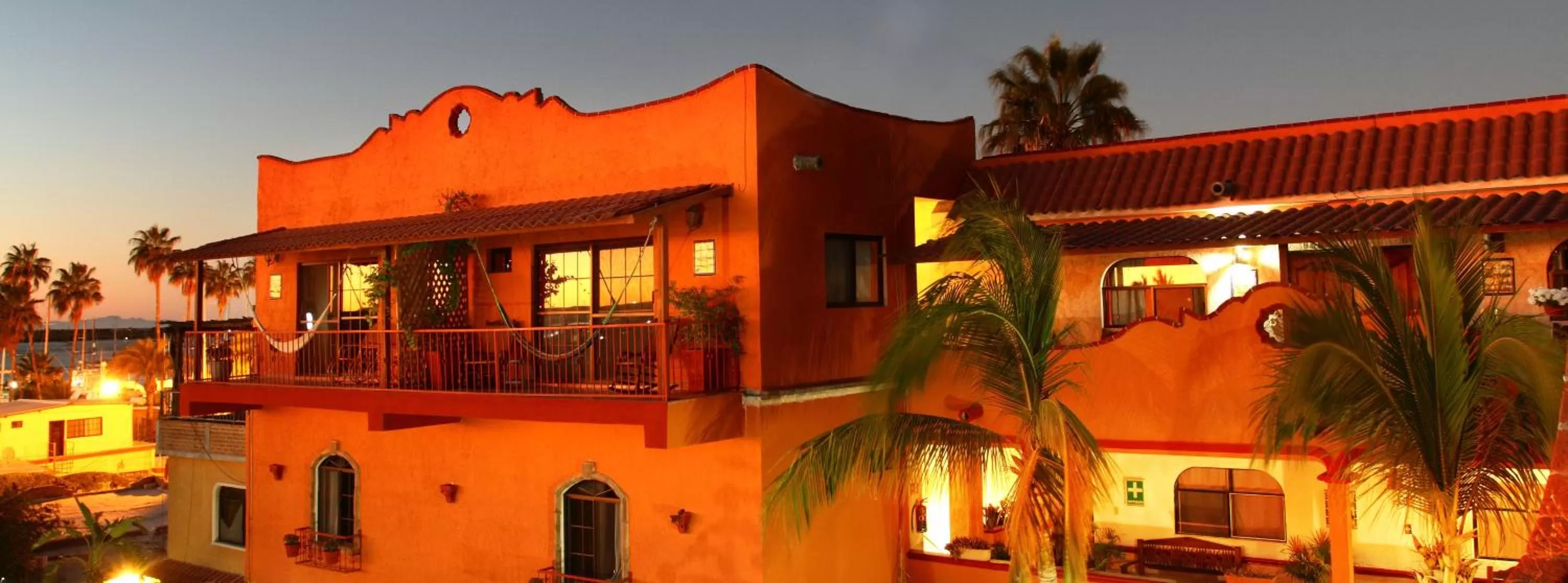 Property building in Hotel Posada Luna Sol