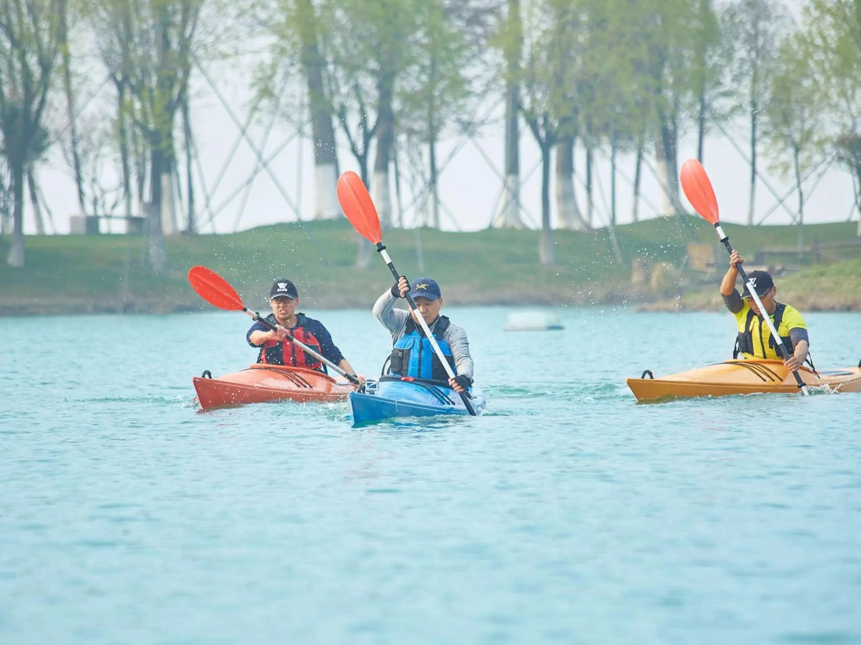 Other, Windsurfing in Fairmont Yangcheng Lake Kunshan