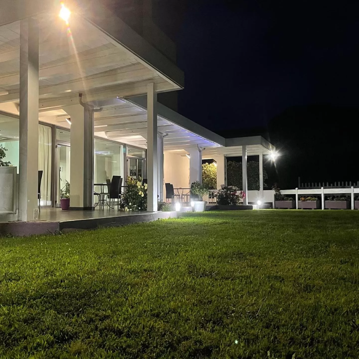 Patio in Hotel Le Ceramiche