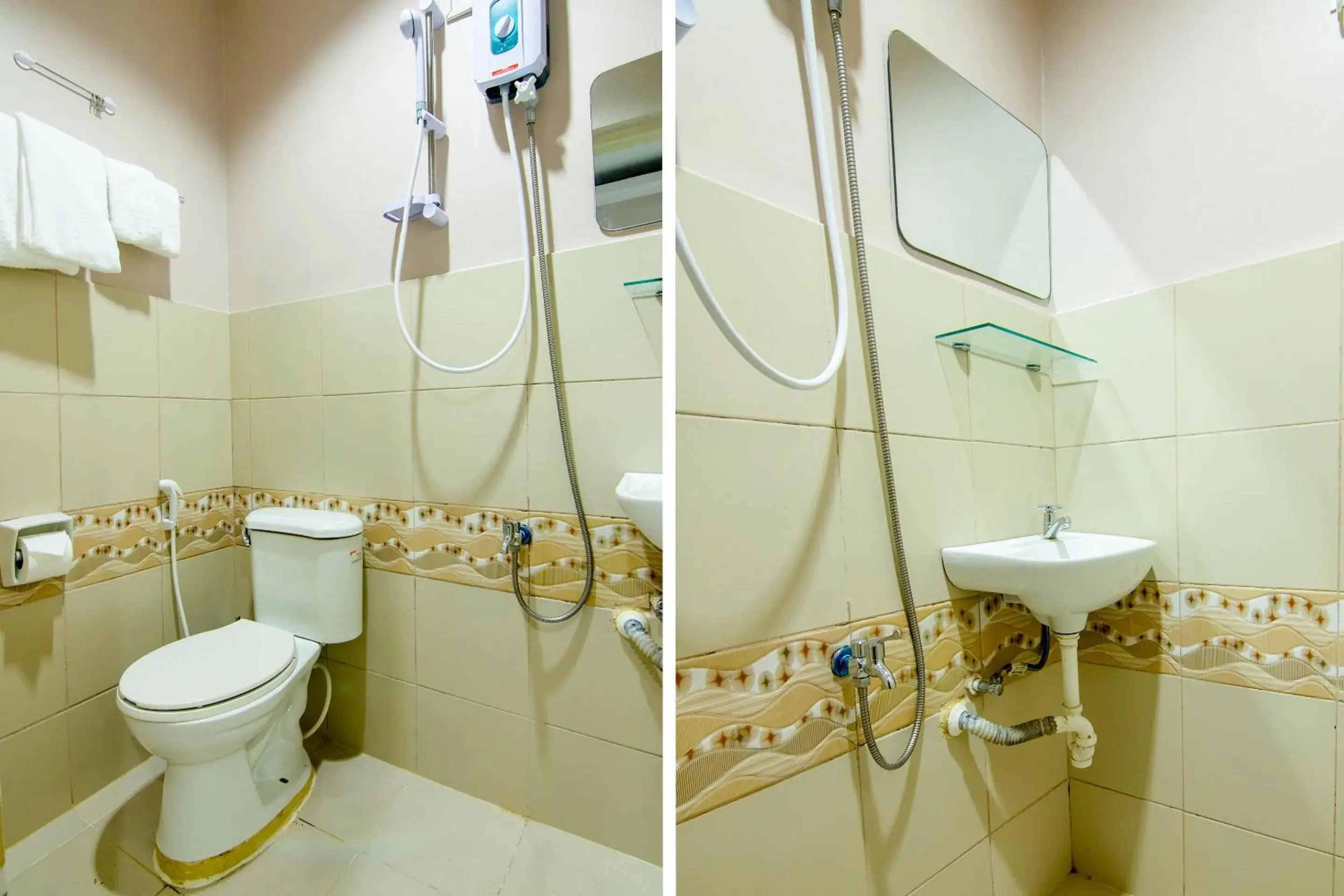 Bathroom in OYO 766 Ichehan Apartments