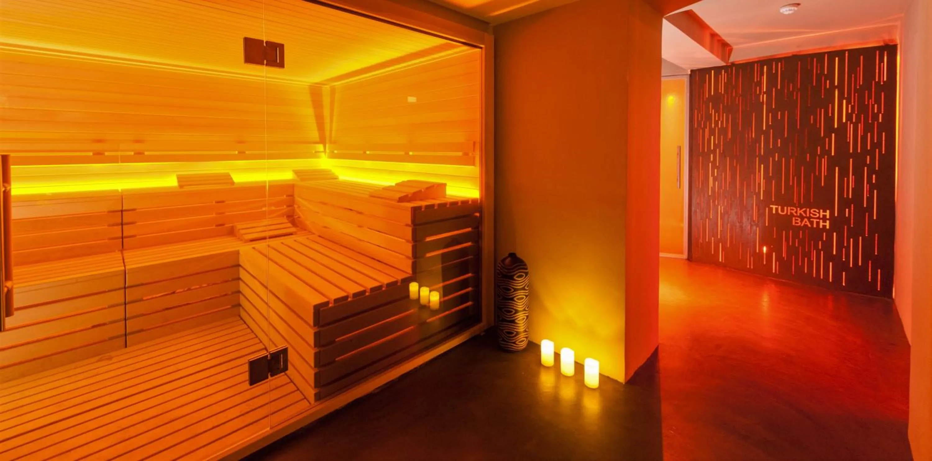 Spa and wellness centre/facilities in Hotel Federico II Central Palace