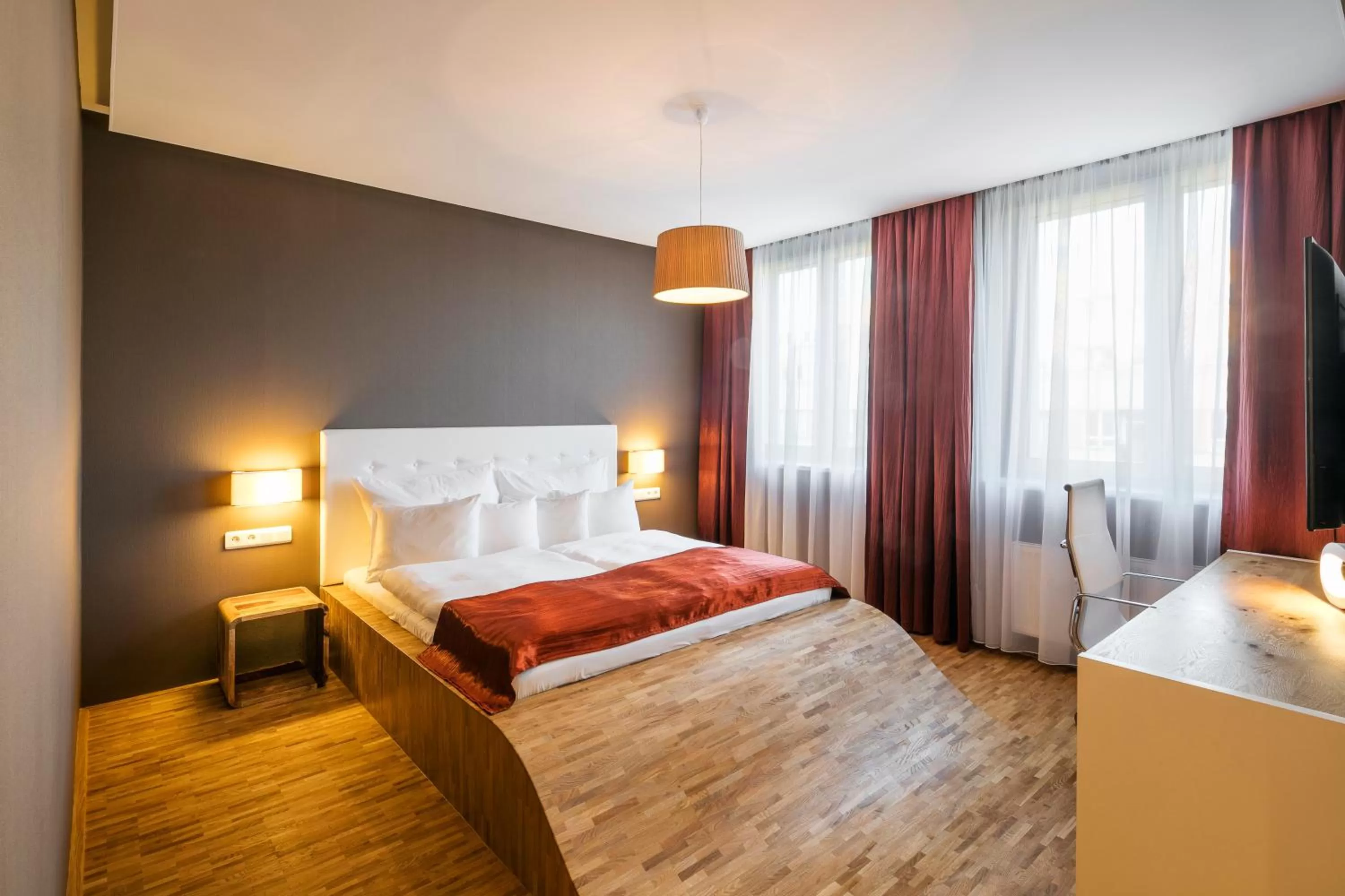 Bedroom, Bed in Pytloun Imperial Design Suites