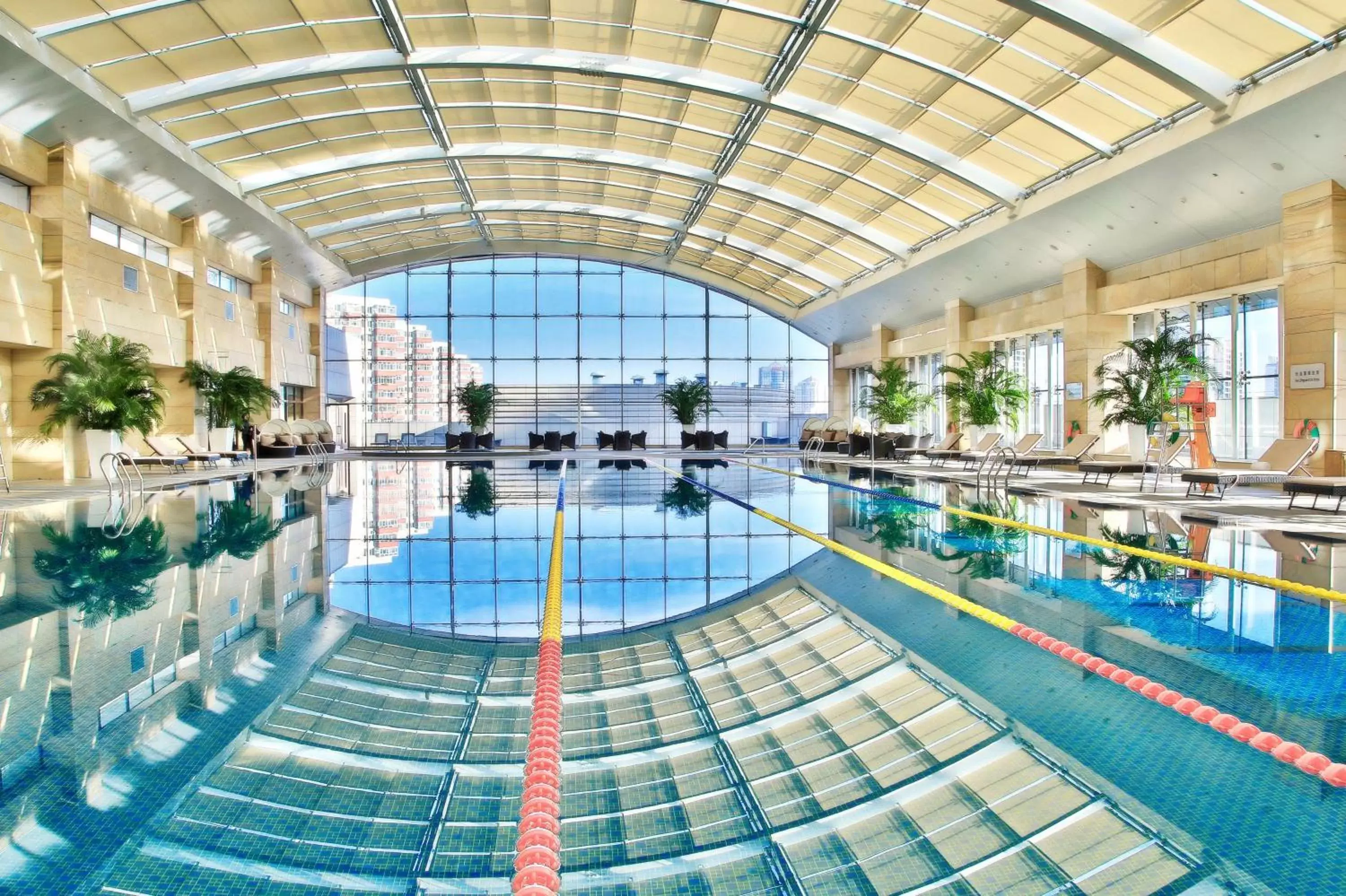 Decorative detail, Swimming Pool in Crowne Plaza Beijing Lido, an IHG Hotel