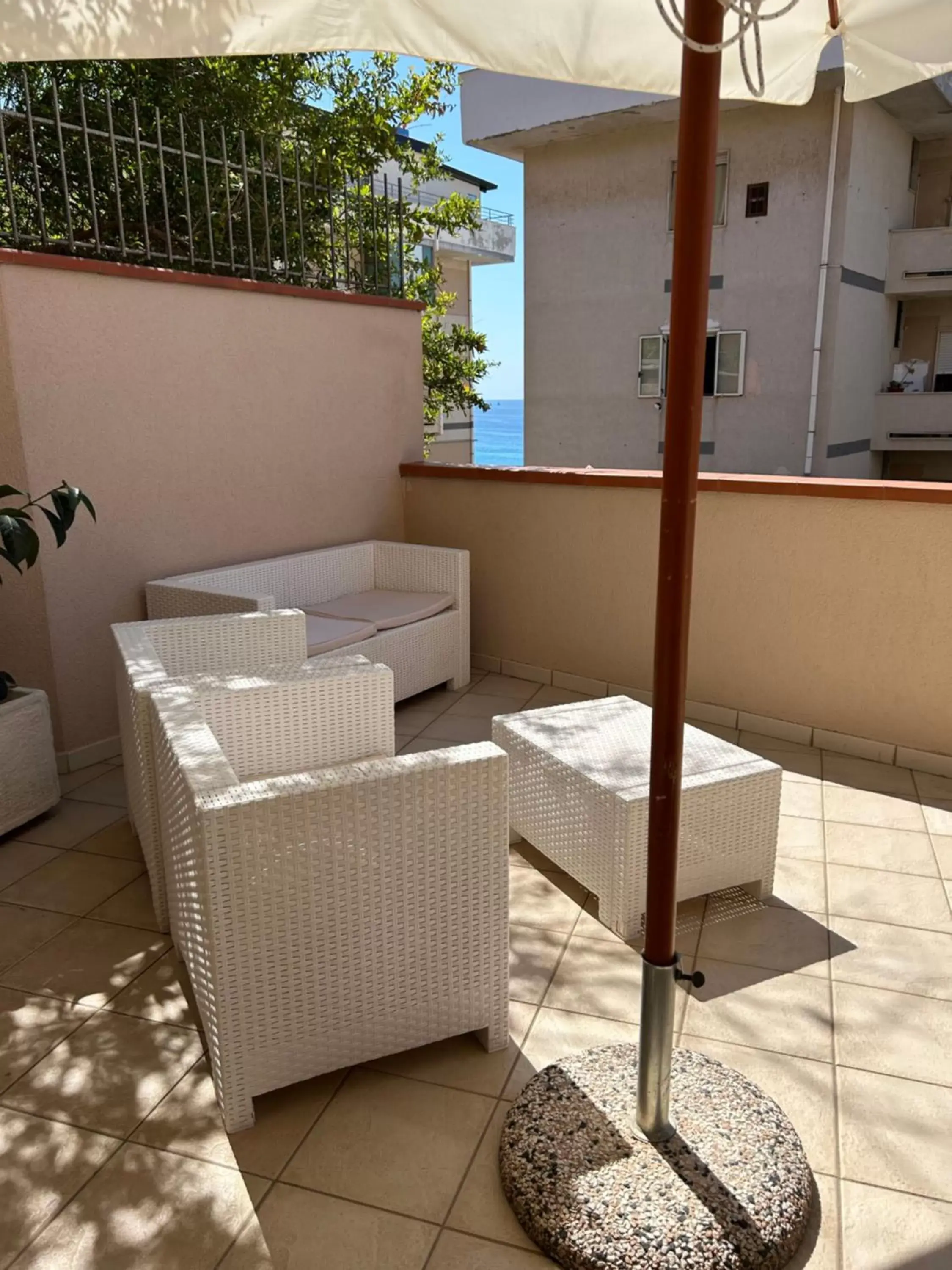 Balcony/Terrace in Arcobaleno Tropea centro