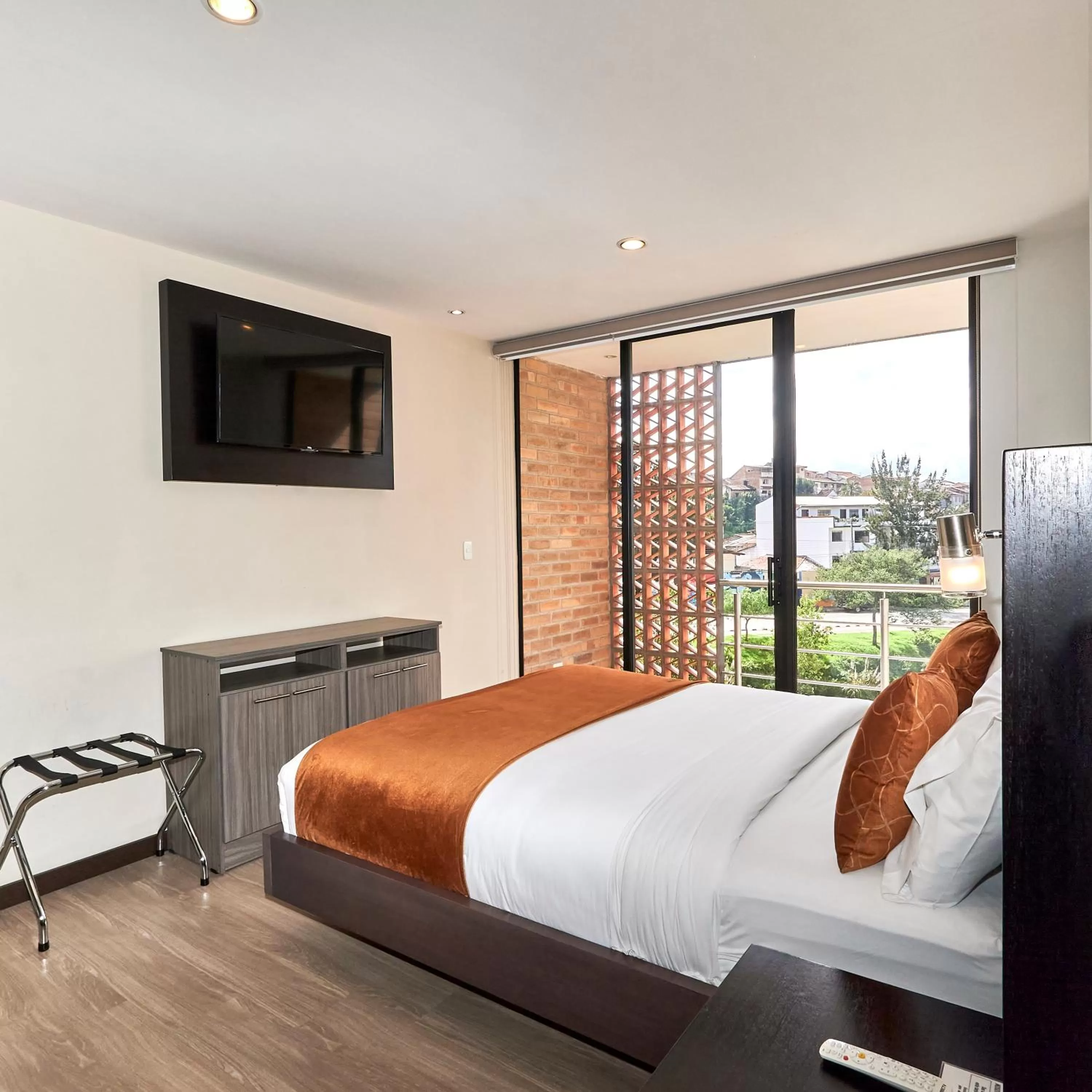 Bed in Hotel & Suites en Cuenca, Venue Batán