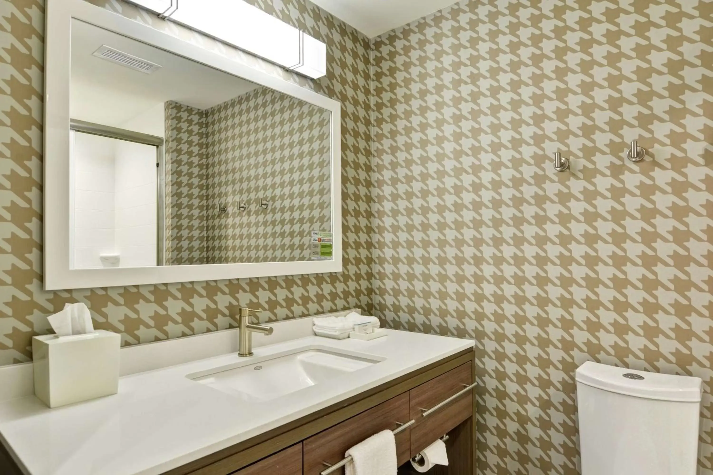Bathroom in Home2 Suites By Hilton Dayton Vandalia