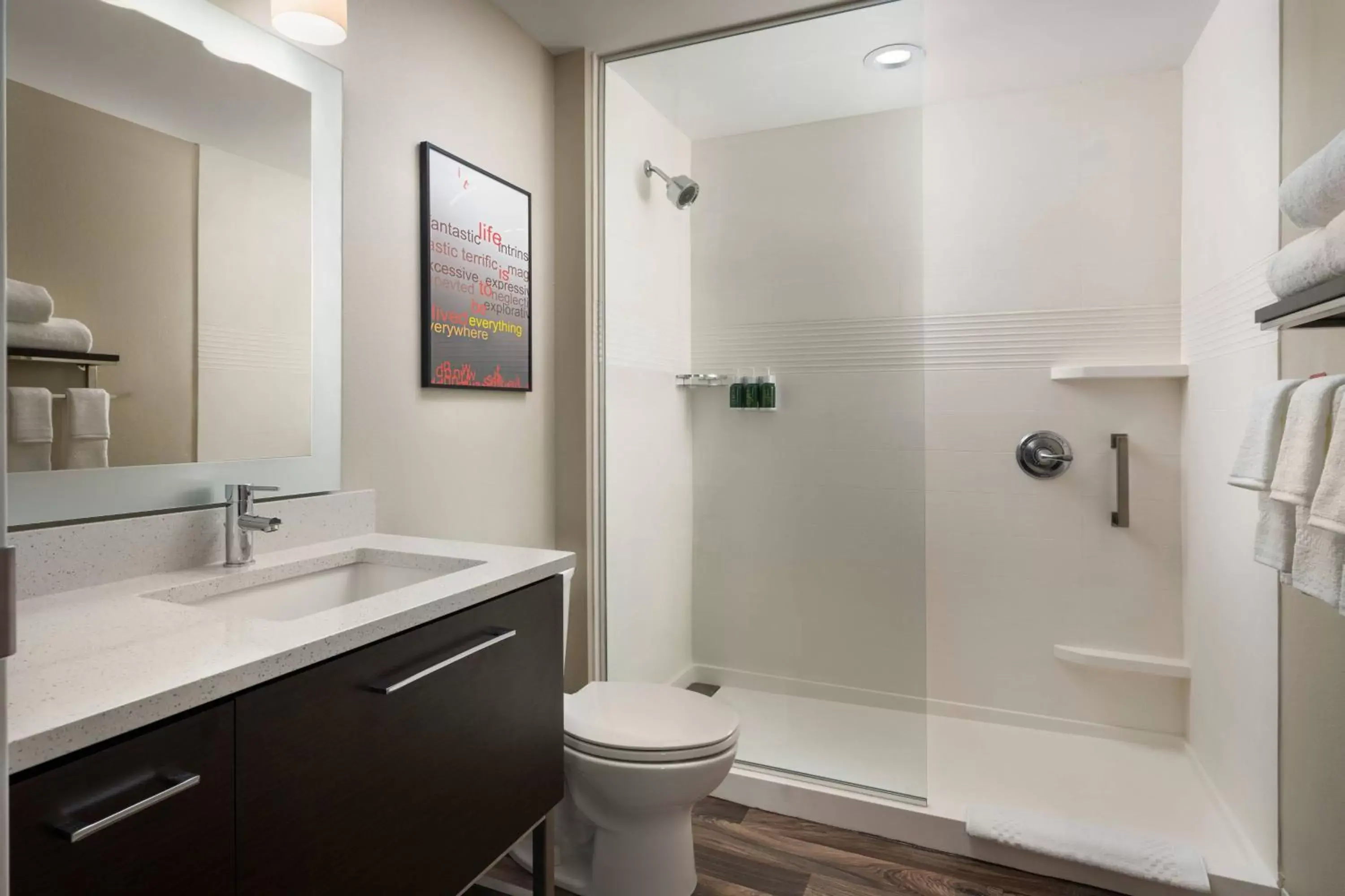 Bathroom in TownePlace Suites by Marriott Memphis Olive Branch