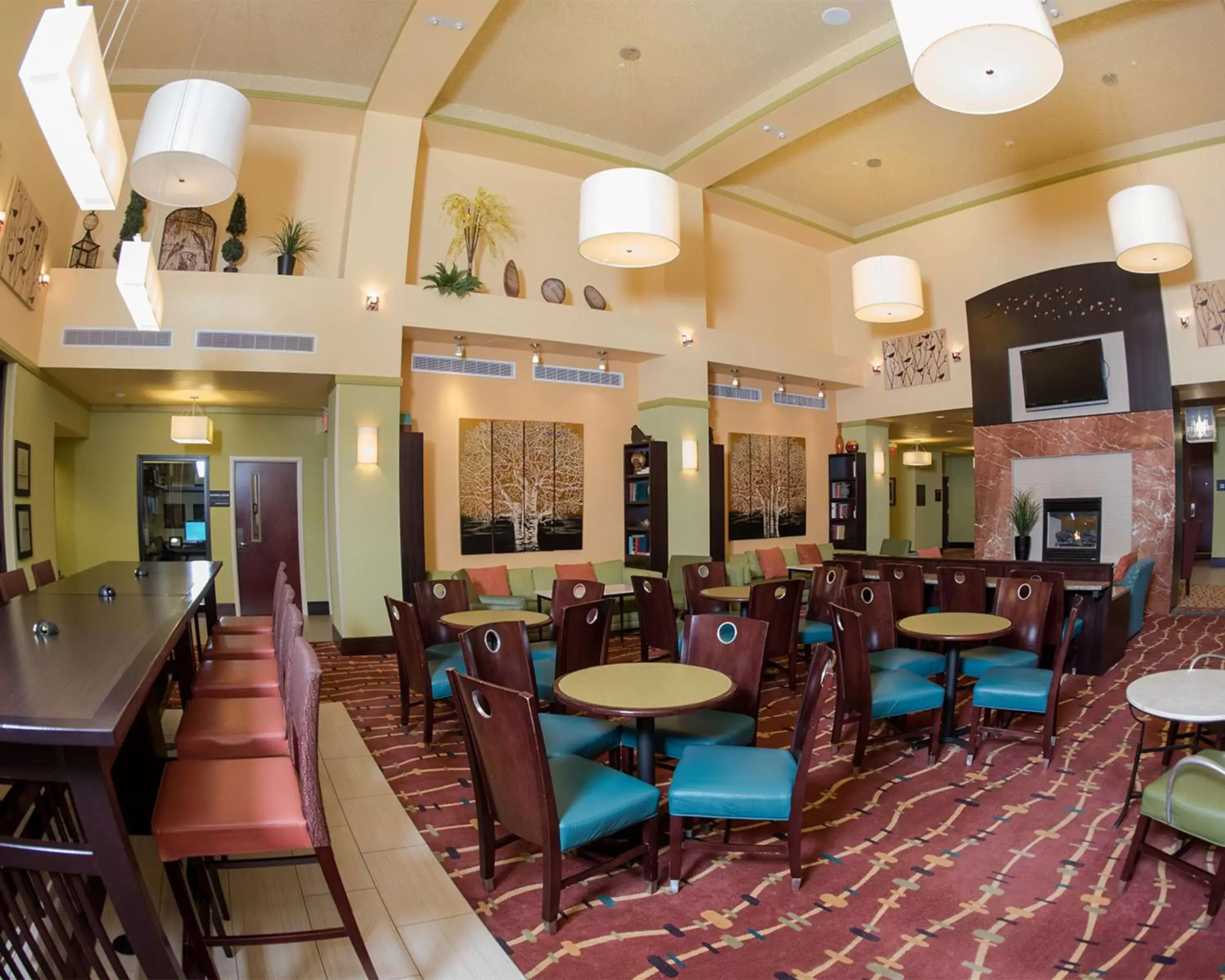 Dining area, Restaurant/Places to Eat in Hampton Inn and Suites Woodstock, Virginia