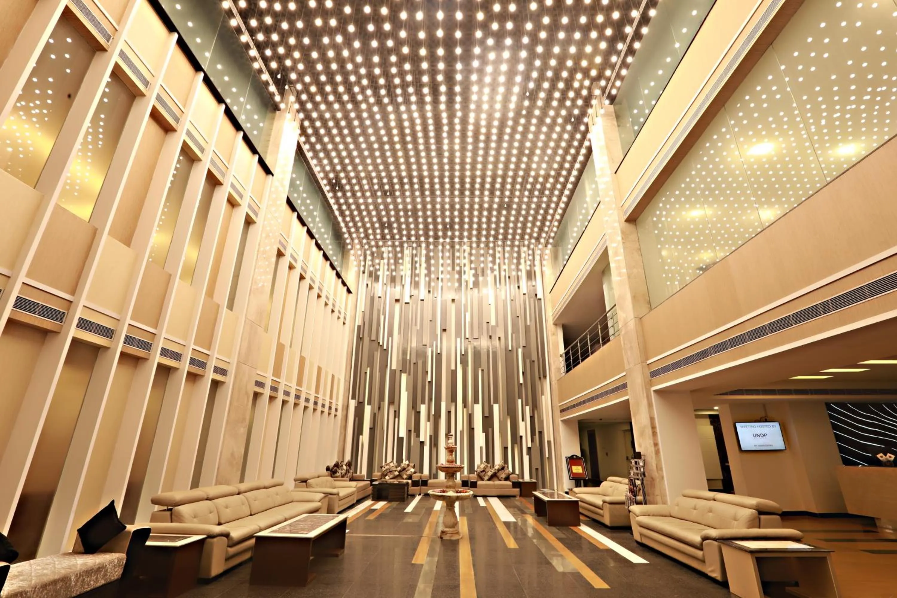 Lobby or reception in Hotel Patliputra Continental