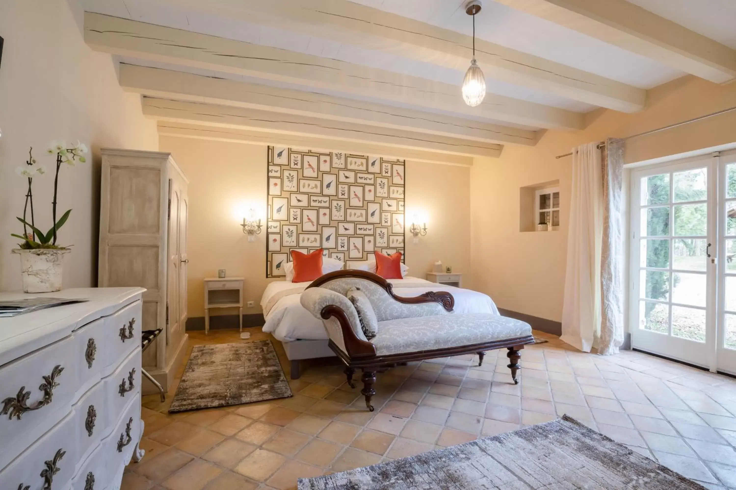 Bedroom, Bed in Domaine De L´Oiseau