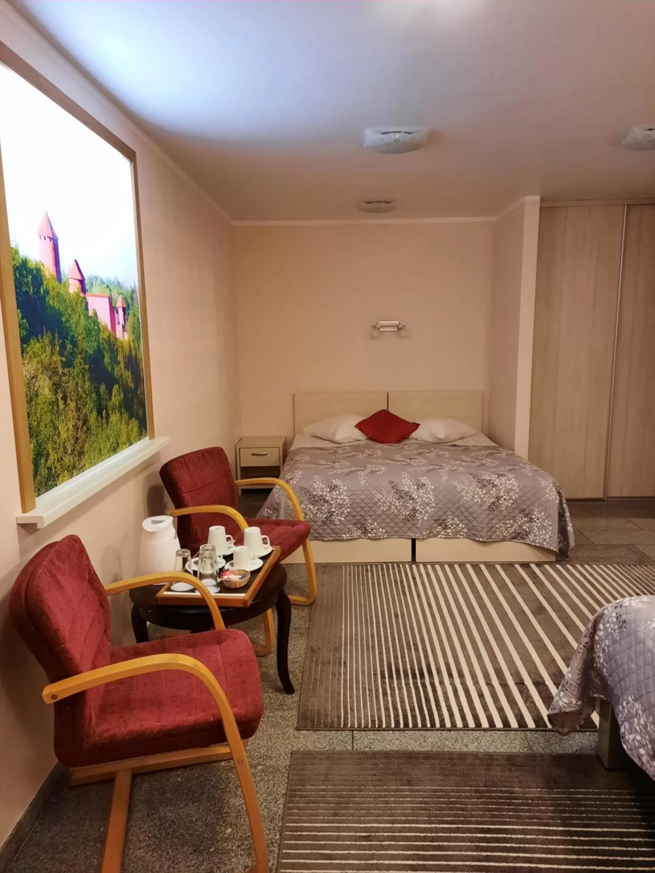 Bedroom, Bed in Hotel Pils with Self-Check in